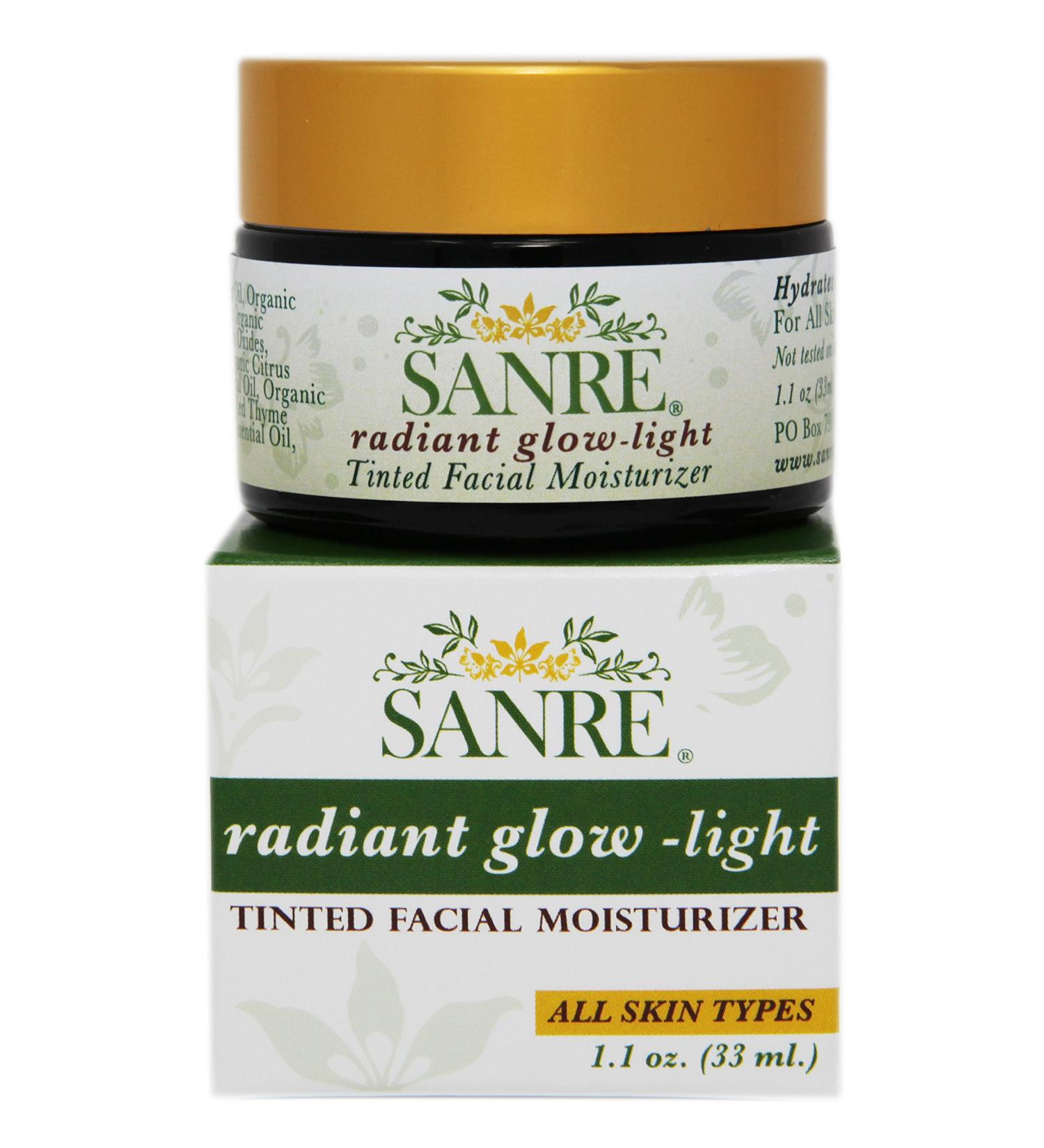 SanRe Organic Skinfood Radiant Glow Light Tinted Moisturizer - For All Skin Types - Buy Online on GoSupps.com