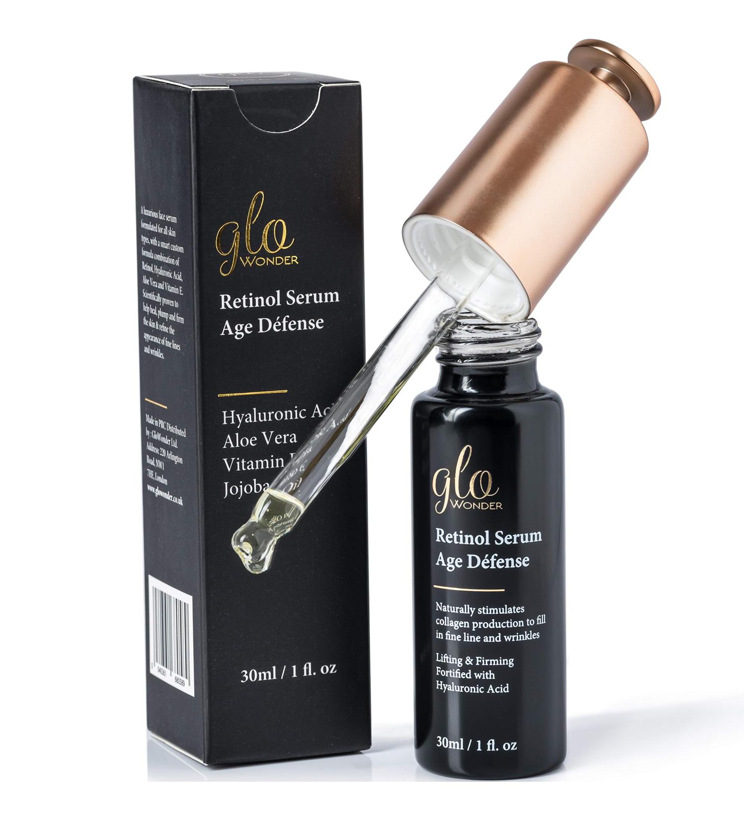 Pure Retinol Serum (3%) Resurfacing Treatment for Face & Neck - Prescription Strength Vitamin A for Wrinkles, Fine Lines & Acne | Anti-Aging Face Serum - Buy Online on GoSupps.com