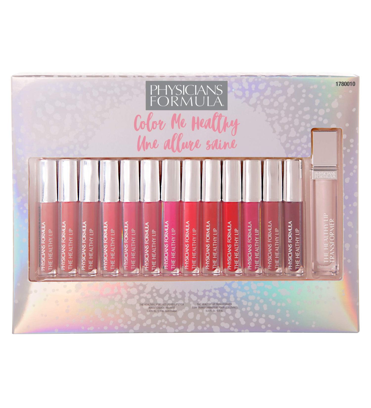 Physicians Formula Holiday Color Me Healthy Liquid Lipstick Set - 2022 Exclusive Collection - Buy Online on GoSupps.com