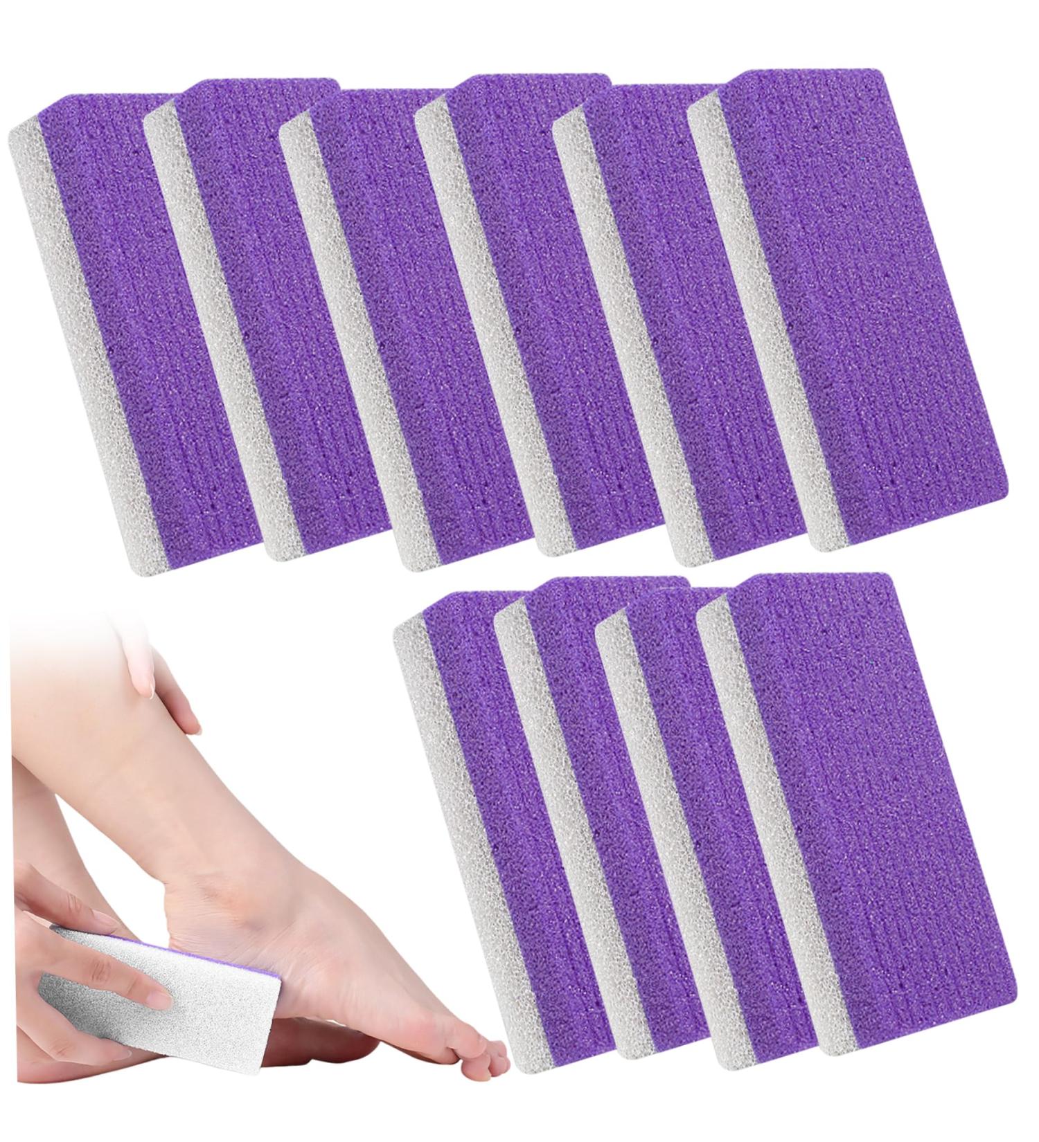 10 pi ces pierre ponce pour pieds dissolvant de callosit s double face et purateur de pieds - outils p dicure en mousse PU pour peaux mortes talons craquel s et peau rugueuse pierre ponce pour - Buy Online on GoSupps.com