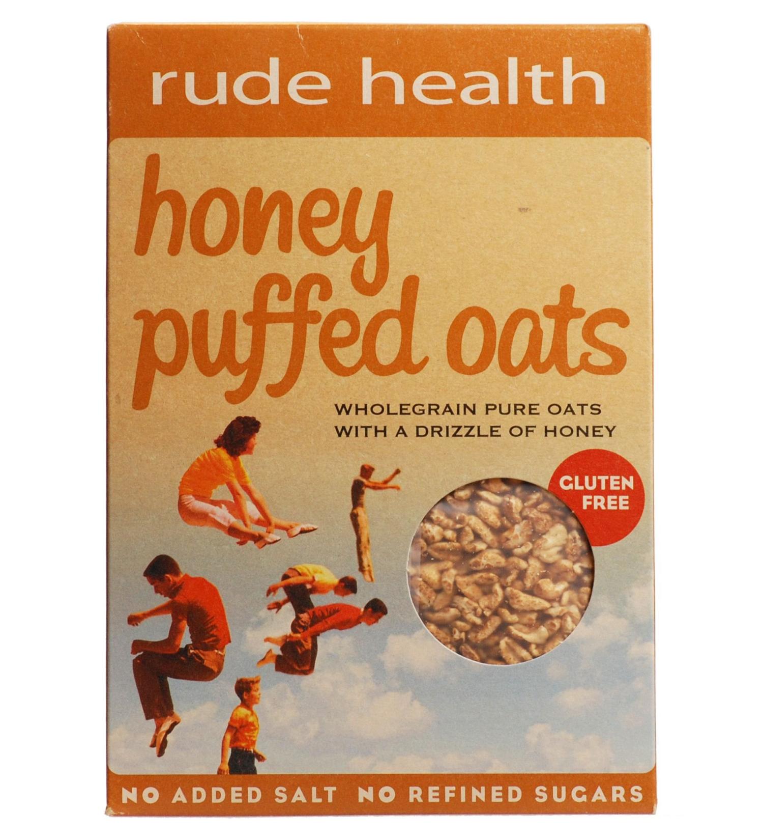 Rude Health Foods | Honey Puffed Oats | 2 x 240g