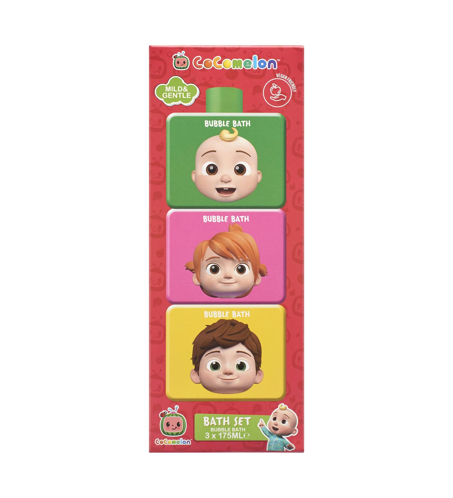3 Pack - 175ml Educational Bubble Bath Bottles | Stackable Design - Buy Online on GoSupps.com