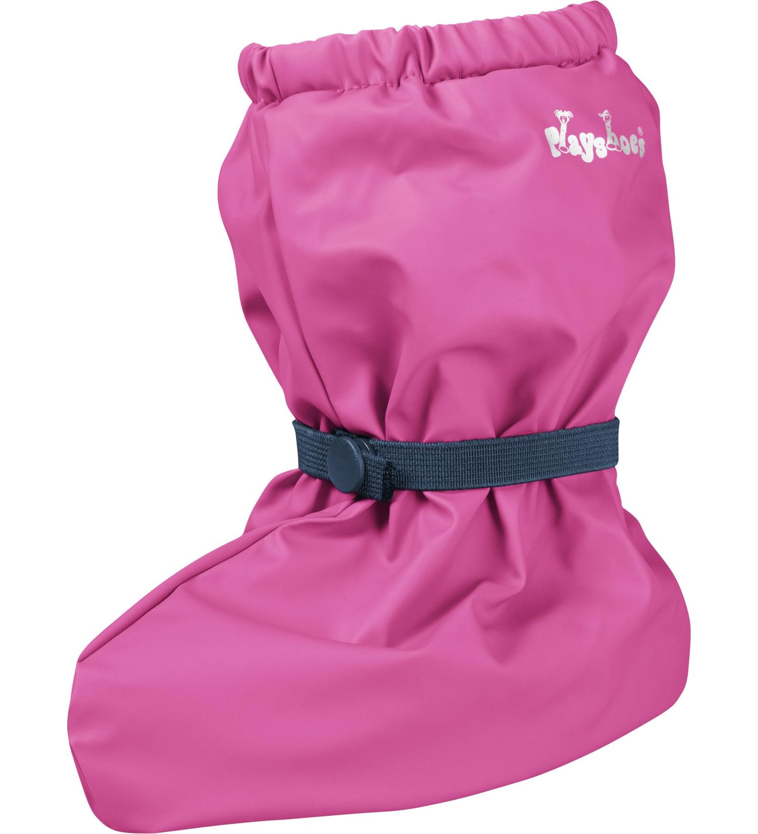 Playshoes Kid's Waterproof Footies with Fleece Lining - Medium Pink | Unisex Pantuflas - Buy Online on GoSupps.com