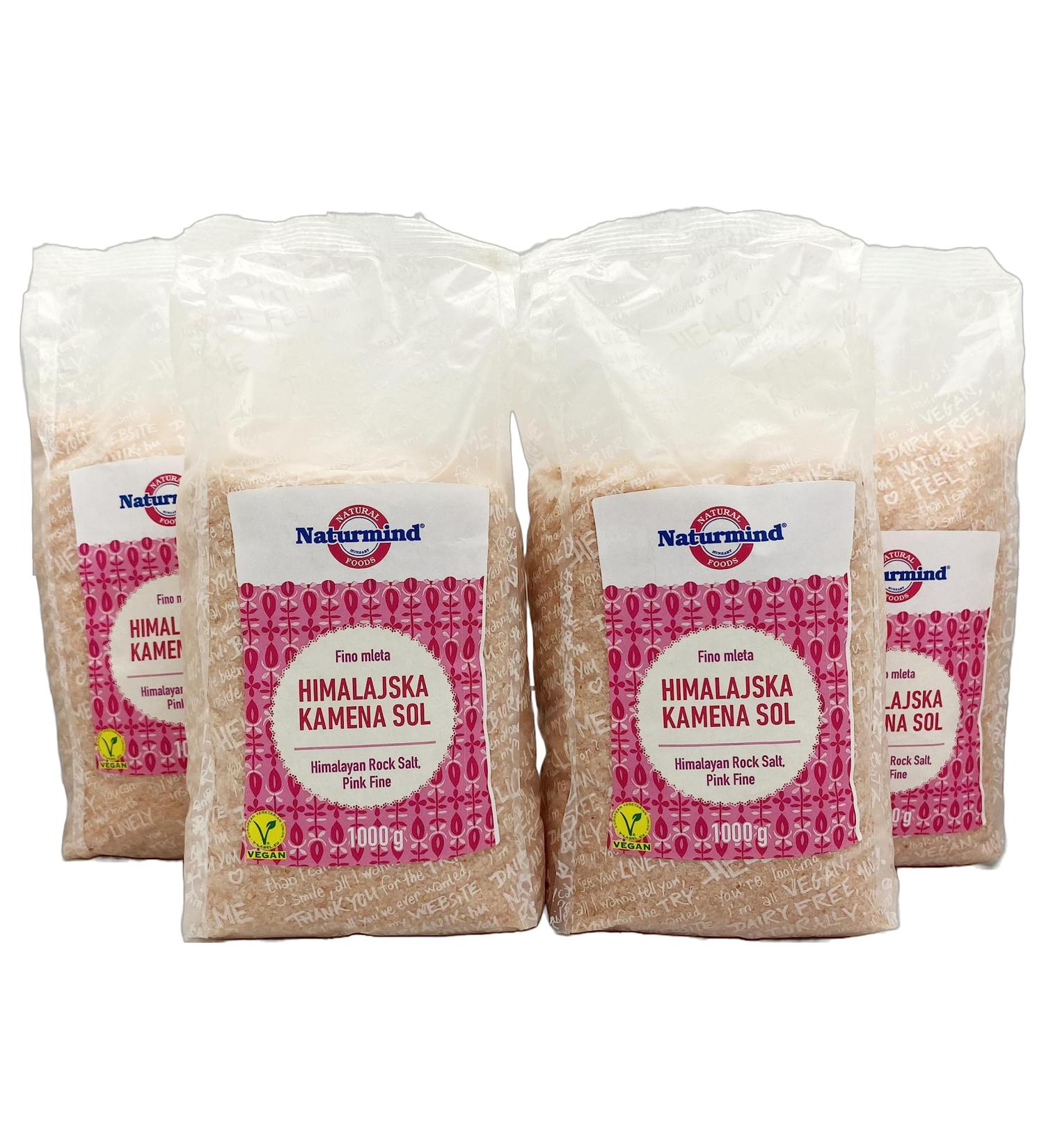 Premium Himalayan Salt - 500g | 4 Pack Pure and Natural Himalayan Salt | Healthy Choices | Versatile Uses | Ideal for Cooking Seasoning and More - Buy Online on GoSupps.com