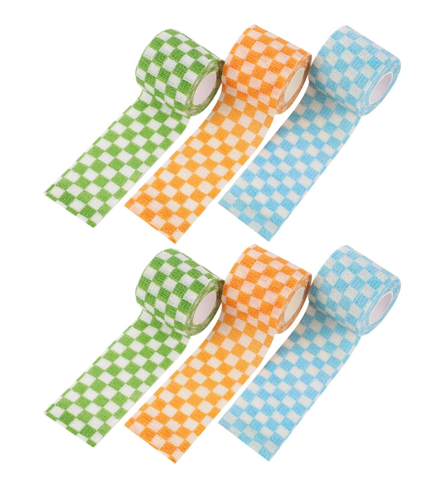 Buy 6 Rolls Non-Woven Self Stick Athletic Tape | Breathable Adhesive Sports Supplies | Medical Tape Wrap for Football & More - Buy Online on GoSupps.com