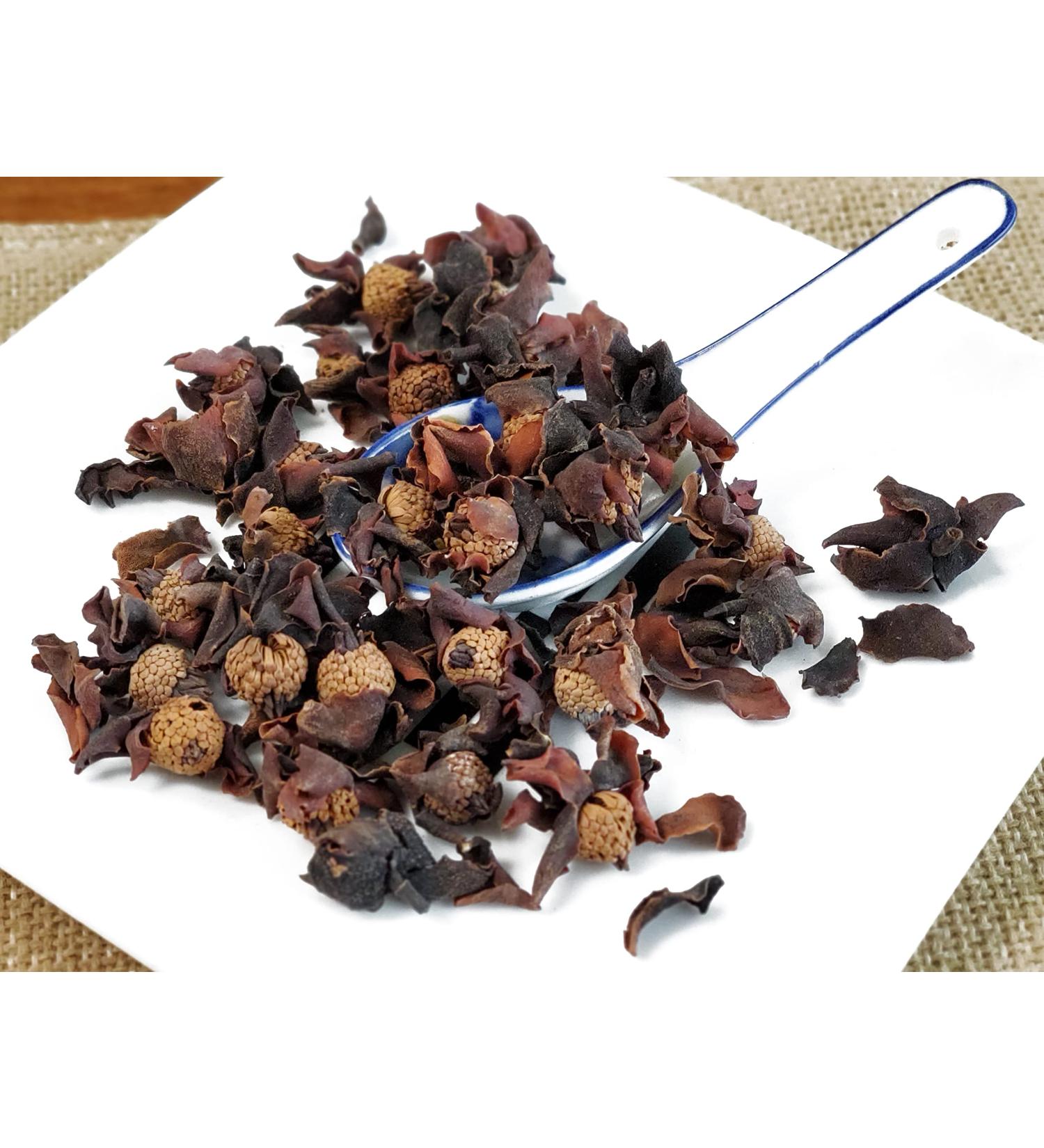 TCM Herbs USA He Huan Hua / Flower of Albiziae / Albiziae Flos / Silktree Flowers / Mimosa / Albizza Flowers (8 oz)