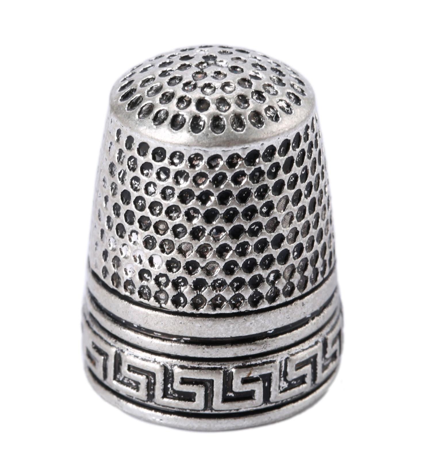 Antique Metal Sewing Thimble Finger Shield Ring - DIY Sewing and Quilting Craft Accessories - Buy Online on GoSupps.com