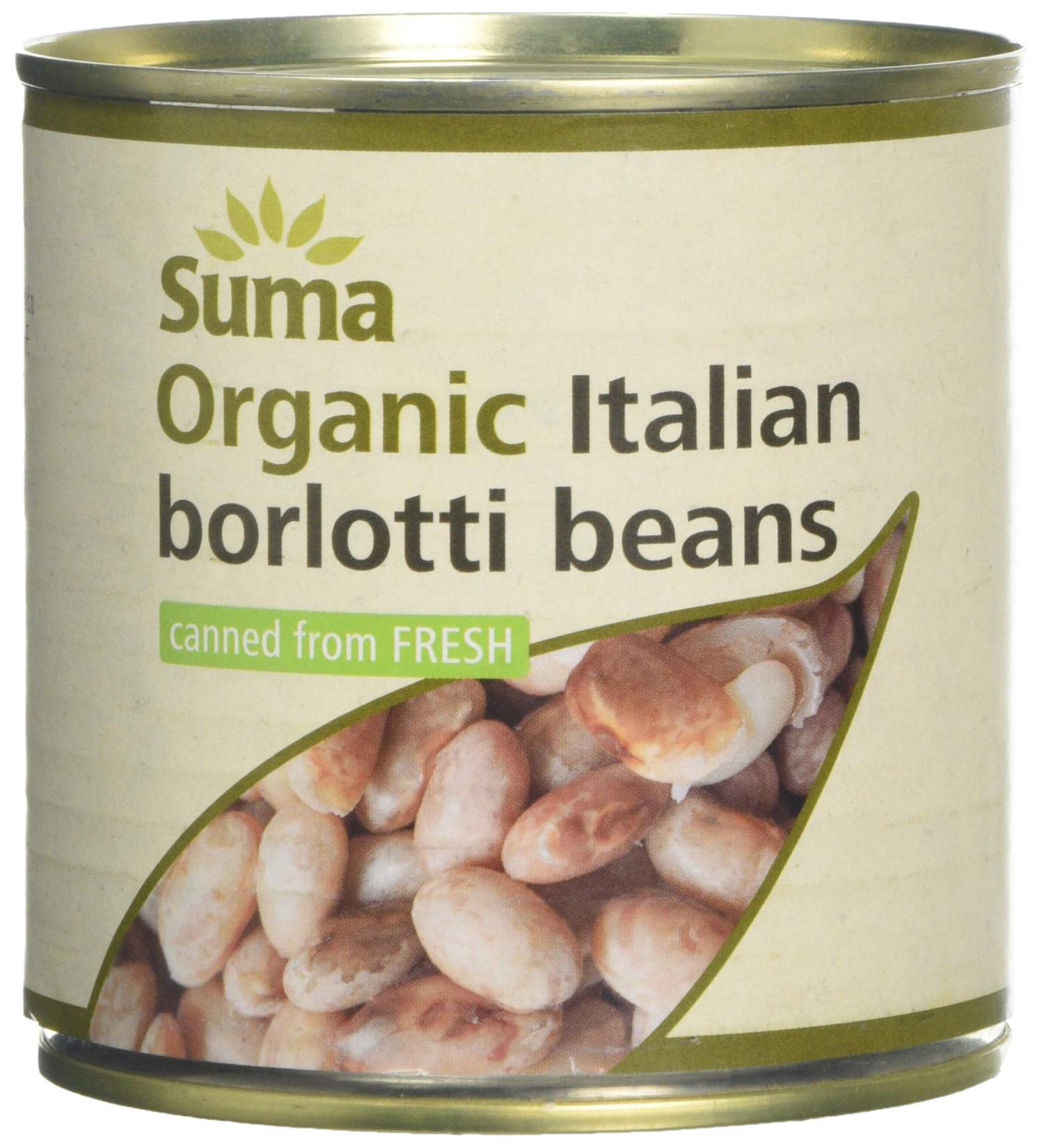 Suma Organic Fresh Borlotti Beans 400 g - Buy Online on GoSupps.com