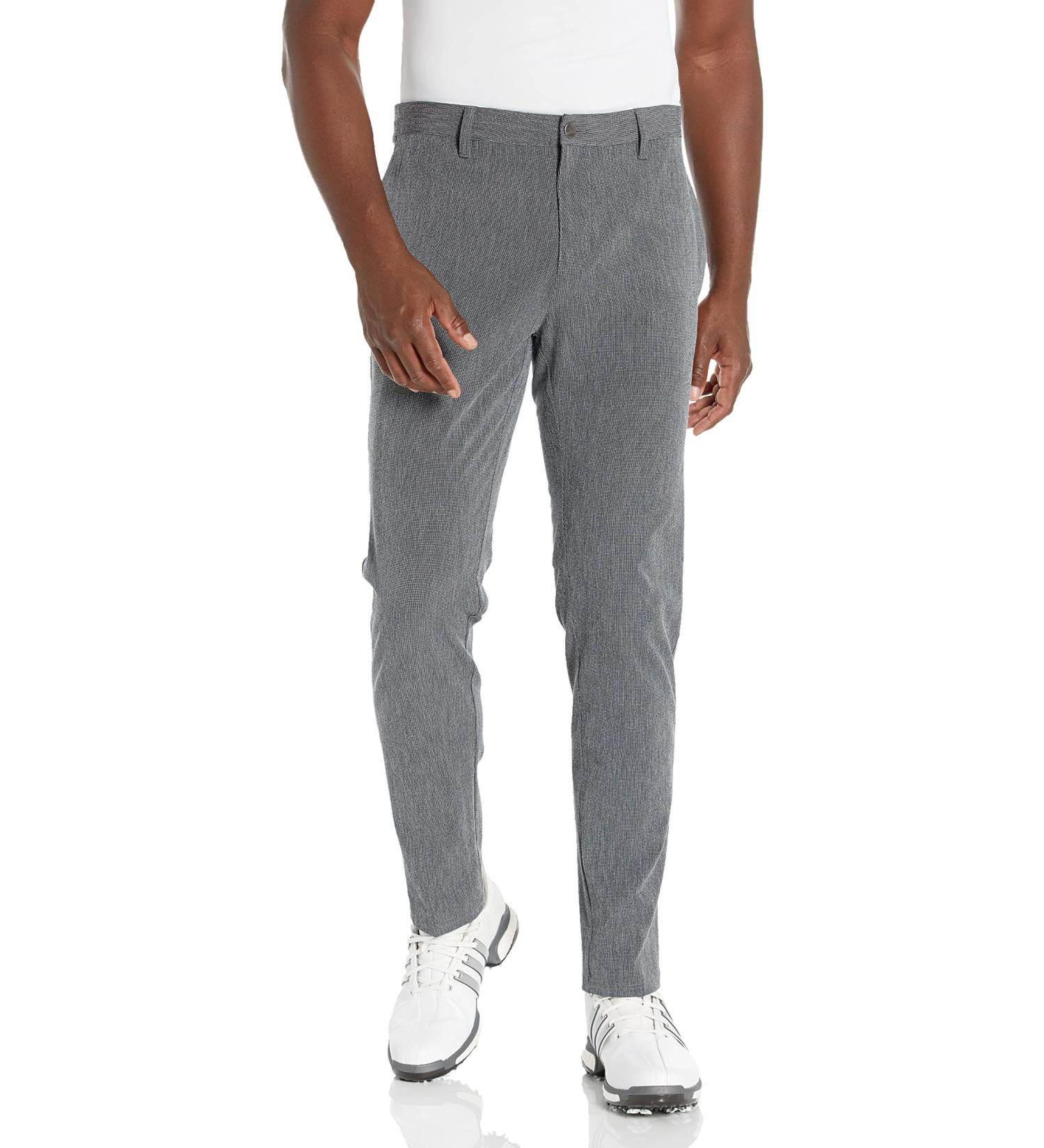 adidas Men's Crosshatch Pant Black 34W x 30L