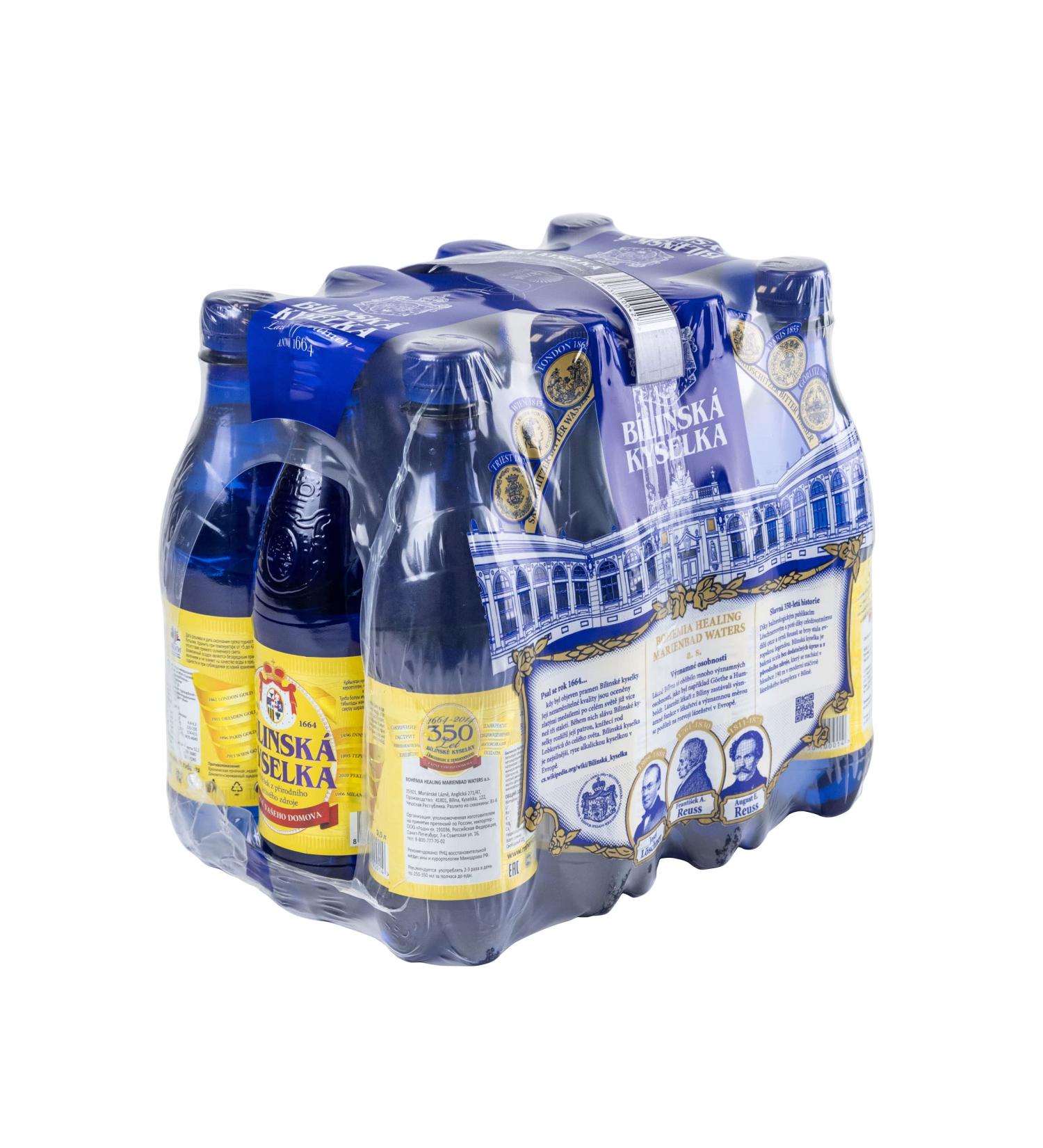 Bilinska Kyselka classic natural mineral water - 12 pack