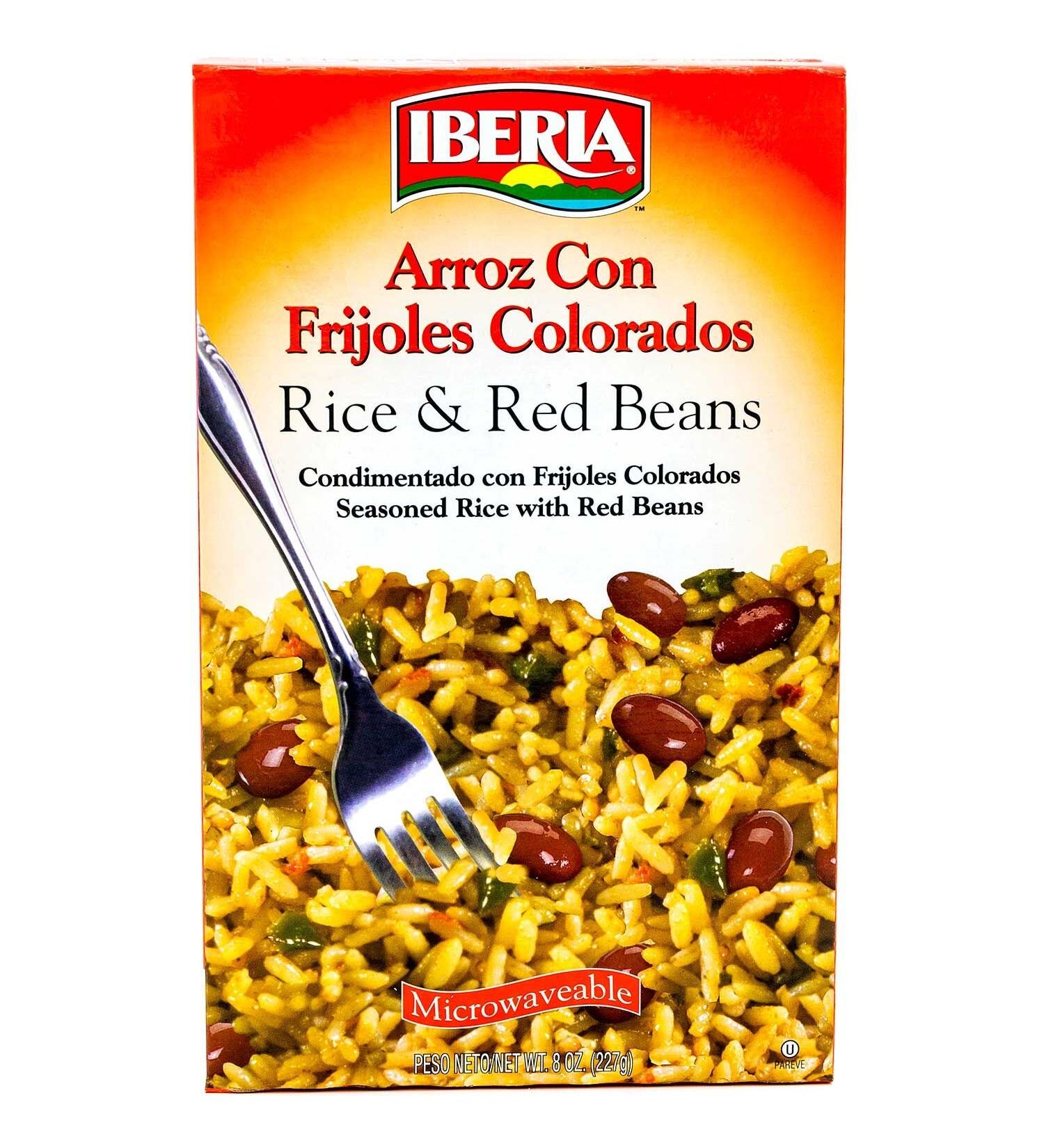 Iberia Rice & Red Beans 8 Oz - Authentic Spanish Cuisine | Buy Online Now - Buy Online on GoSupps.com