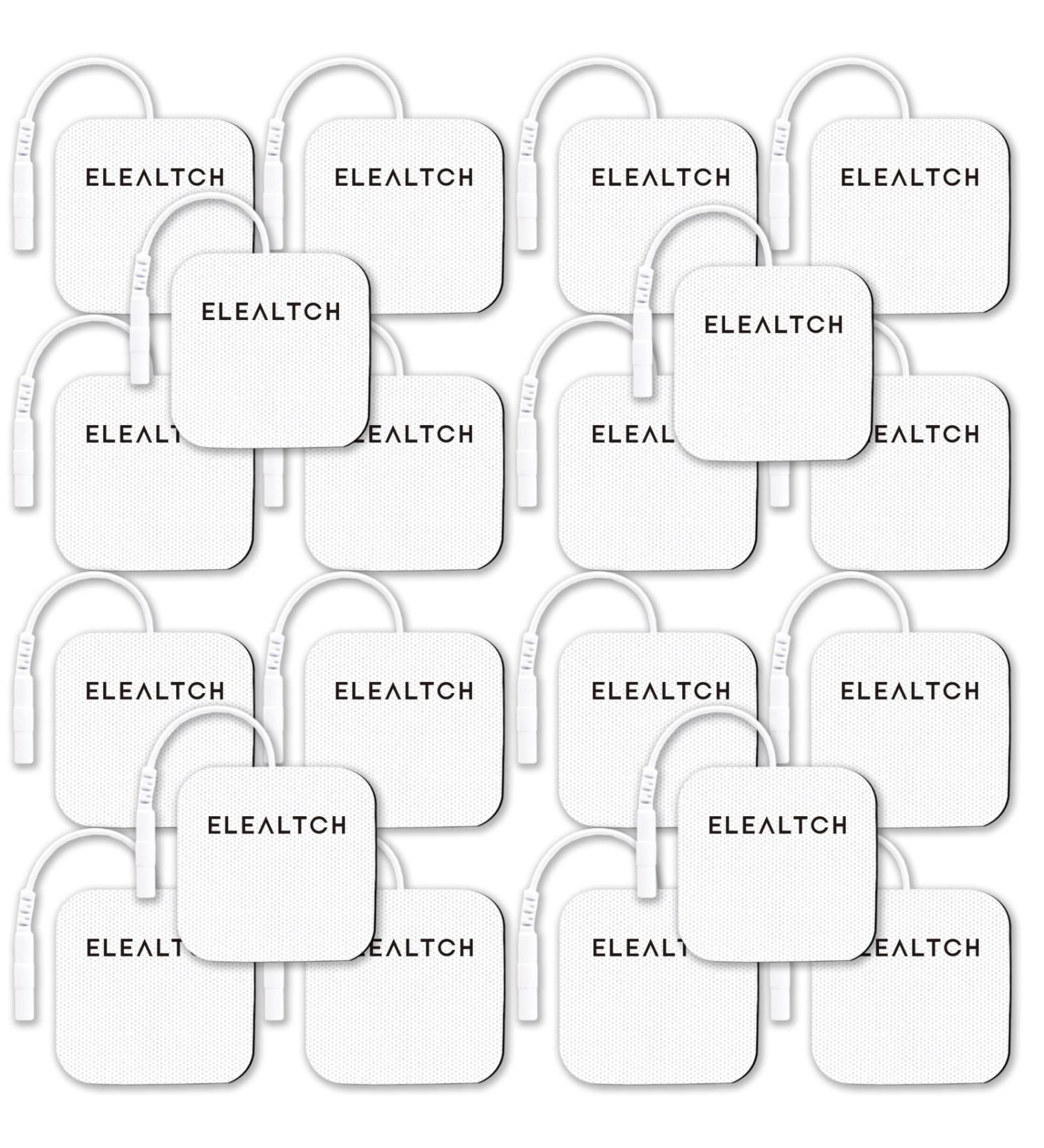 Durable Compatible with AUVON TENS 7000 TENS Unit Replacement Pads Rectangular Replacement Electrode Pads 20 pcs 2" X 2" Brand:ELEALTCH - Buy Online on GoSupps.com