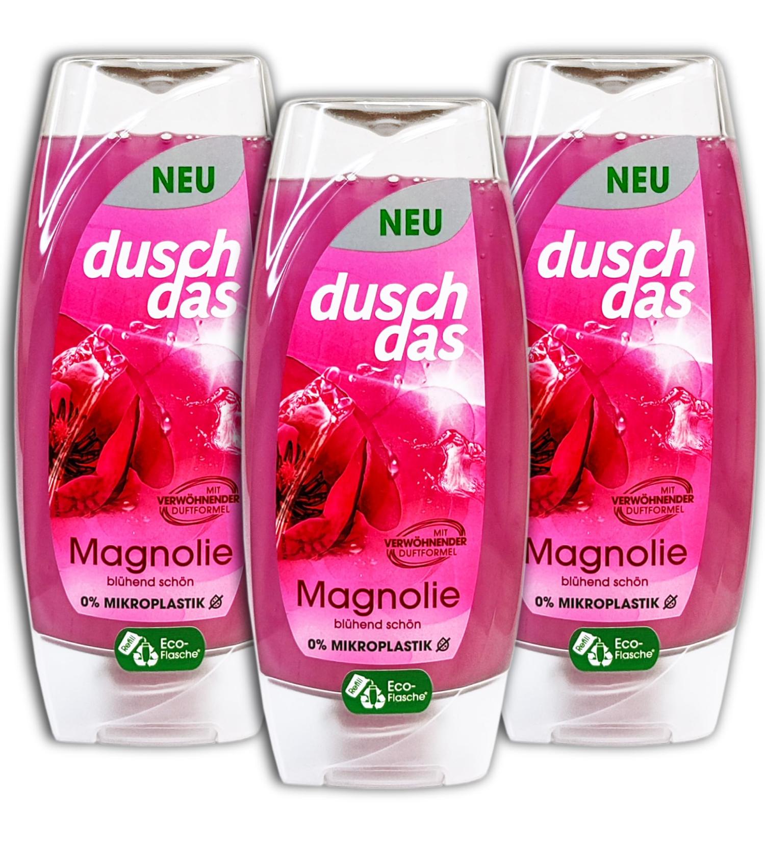 TopDeal Duschdas Lot de 3 gels douche Magnolia 3 x 225 ml