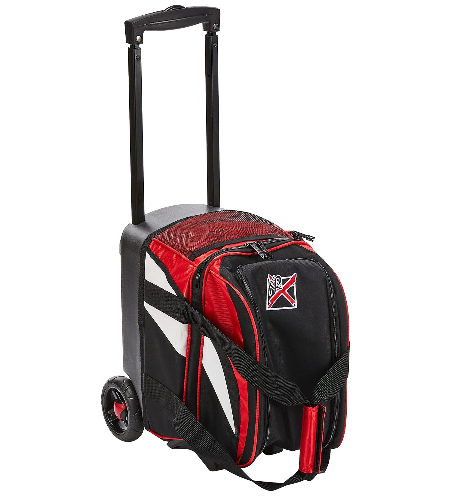 KR Strikeforce Cruiser Single Roller Bowling Bag - Red/White/Black - Buy Online on GoSupps.com