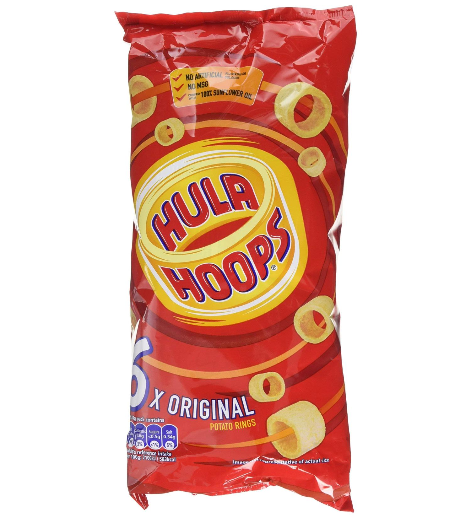 Hula Hoops Original Potato Rings 144g Single - Buy Online on GoSupps.com