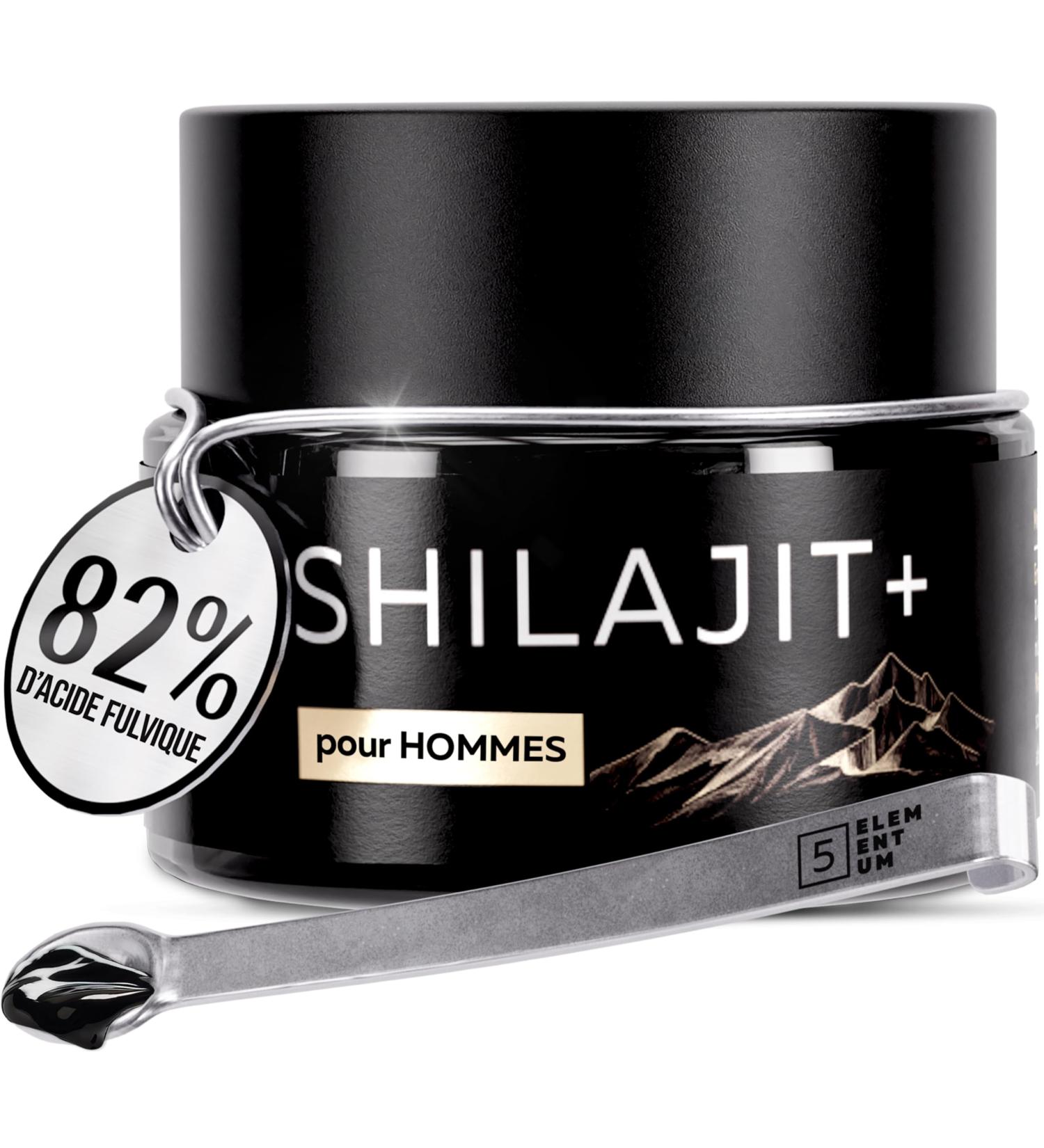 Shilajit Premium de l Himalaya 25g 82% d acides fulviques