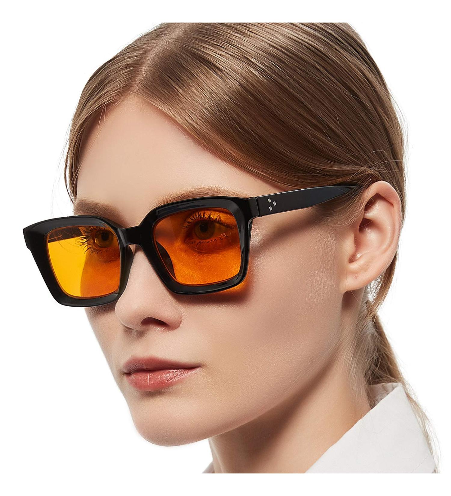 MARE AZZURO 98% Blue Blocking Reading Sunglasses for Women - UV Protection & Gaming Glasses (Black 2.50) - International Shipping - Buy Online on GoSupps.com