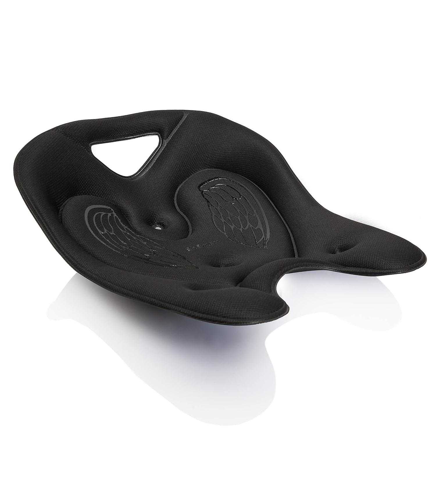 BackJoy Posture Seat - Ergonomic Hip & Pelvic Support for Home, Office, Car - SitSmart Angel Traction Petite XS - Black - Buy Online on GoSupps.com