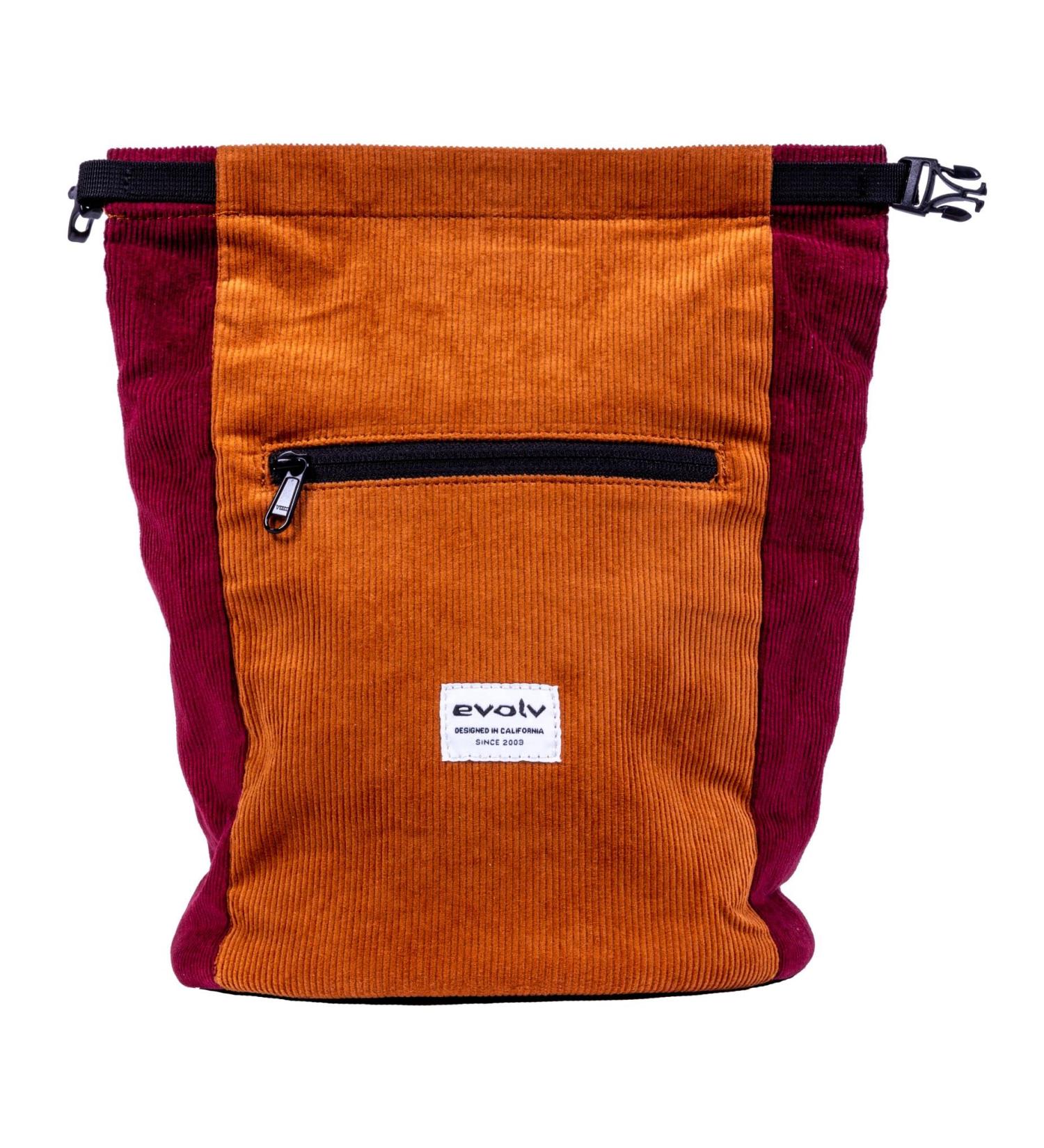 Shop Unisex Evolv Brown-Red Corduroy Chalk Bucket | International Shipping Available - Buy Online on GoSupps.com