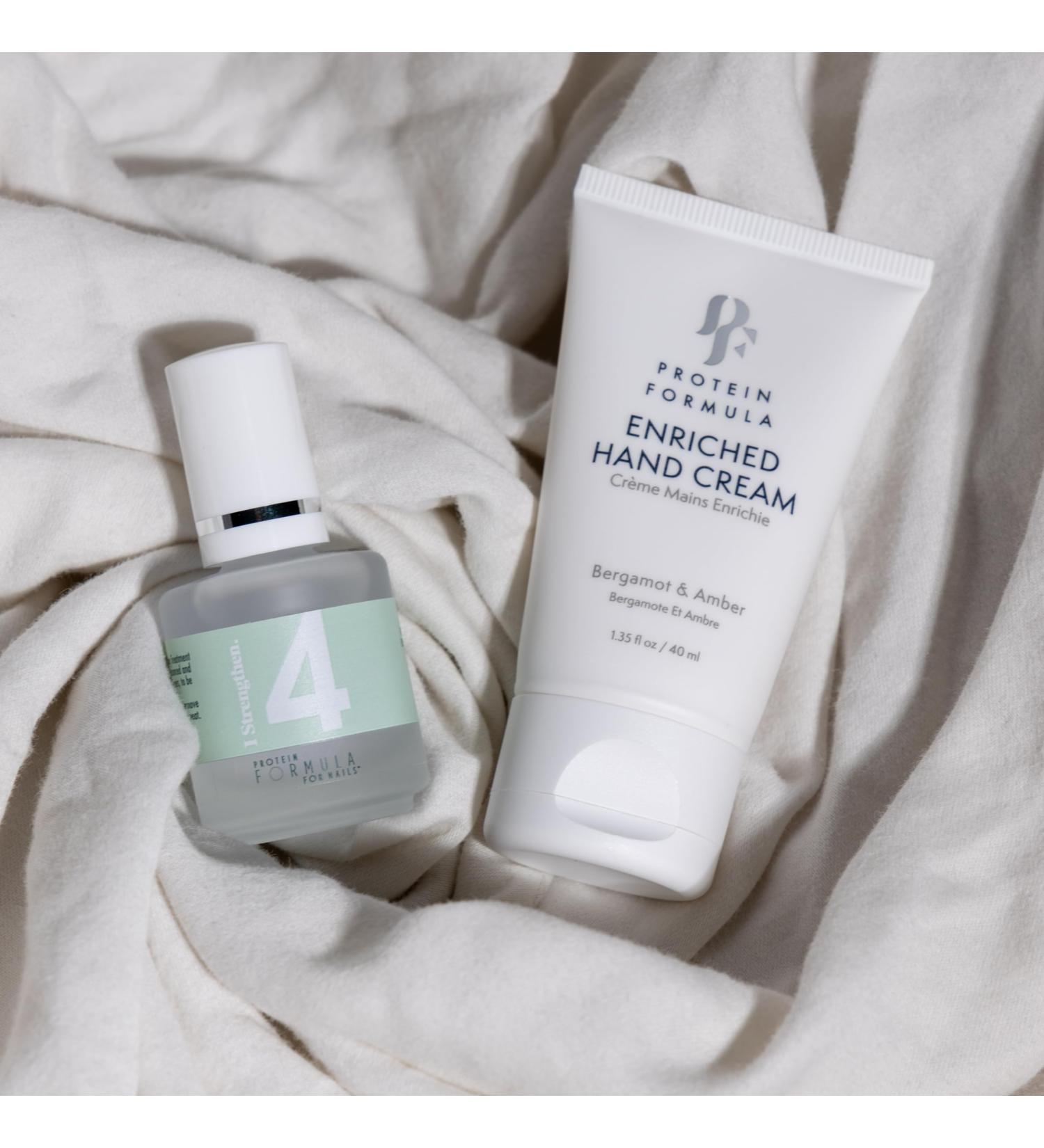 PROTEIN FORMULA Strengthen Nail Treatment + Hand Cream 40ml Set STRENGTHEN + Hand Cream 40ml - Buy Online on GoSupps.com