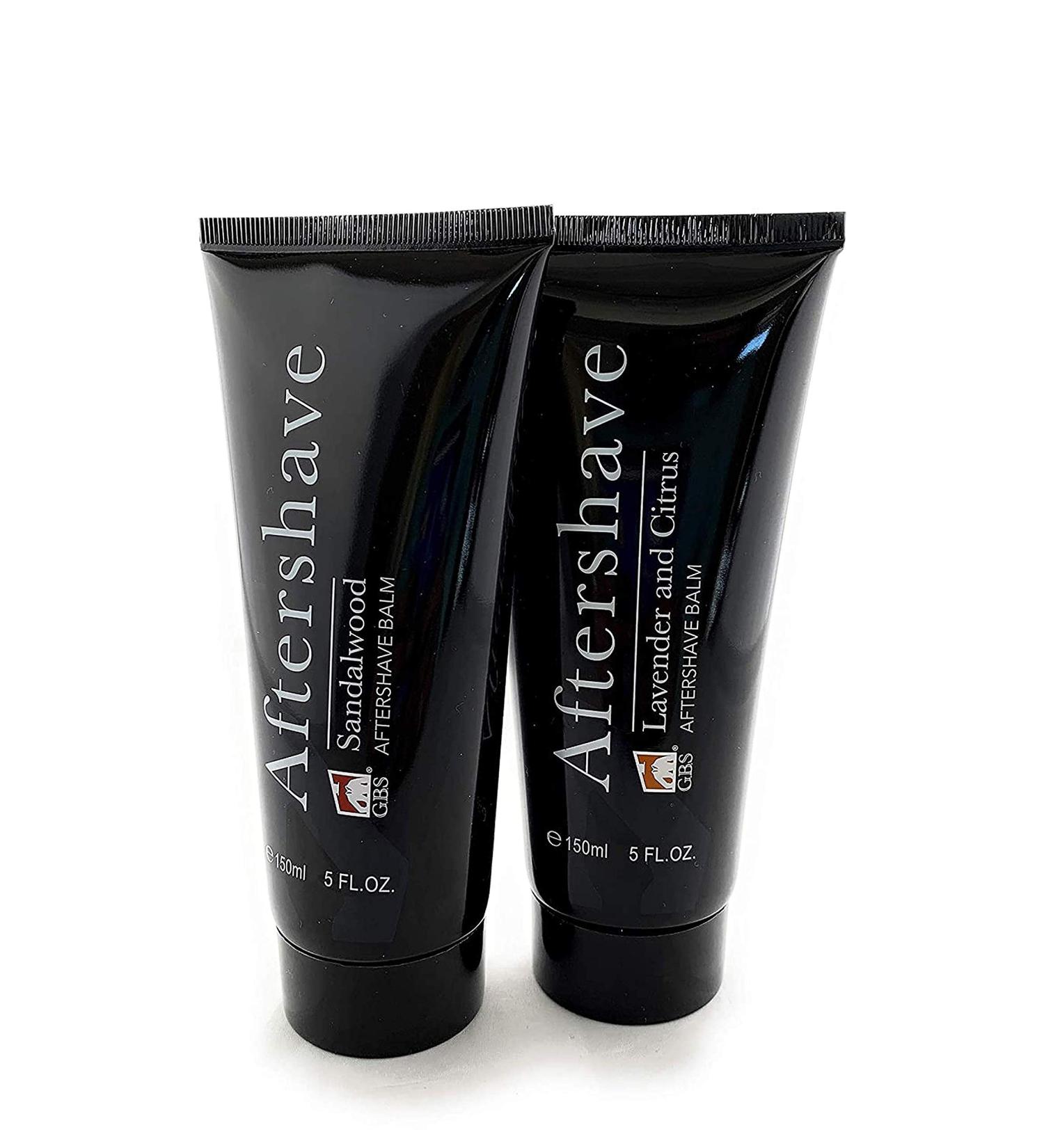 Buy G.B.S After Shave Balm Set of 2 | Lavender & Citrus & Sandalwood | 5-Oz Post Shave Balm for Smooth Skin - International Shipping - Buy Online on GoSupps.com