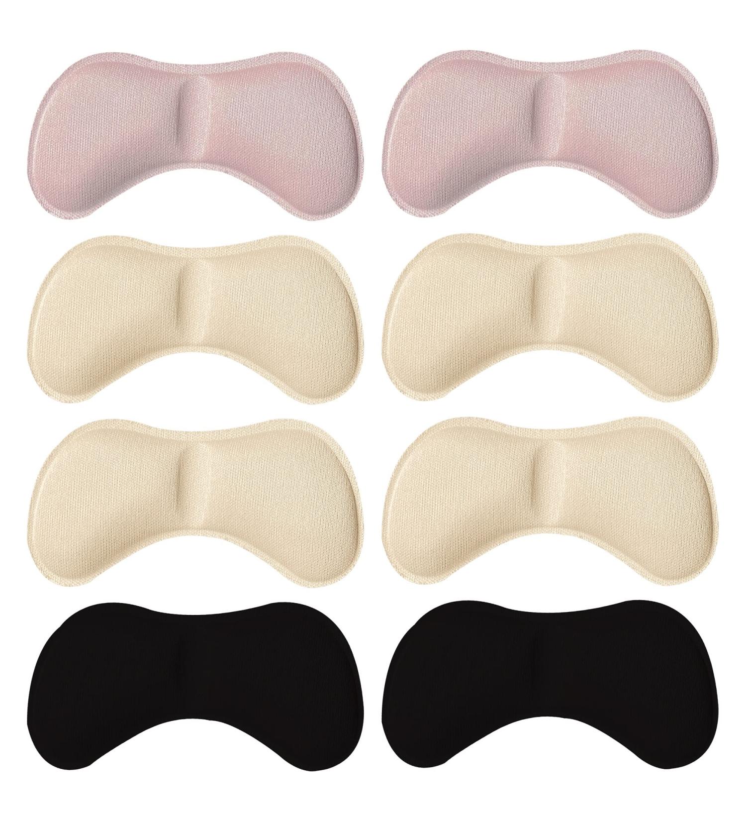 Heel Cushion Inserts for Women's Shoes - 4 Pairs: Protectors for Shoes, Boots, High Heels, Back of Heel - Buy Online on GoSupps.com