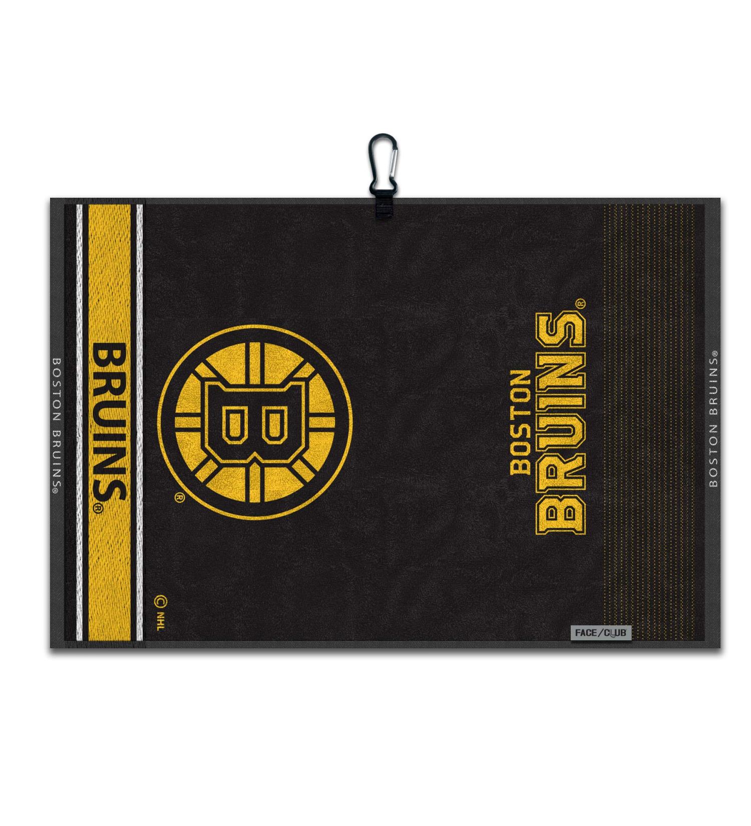 Team Effort Boston Bruins Boston Bruins Face/Club Jacquard Golf Towel
