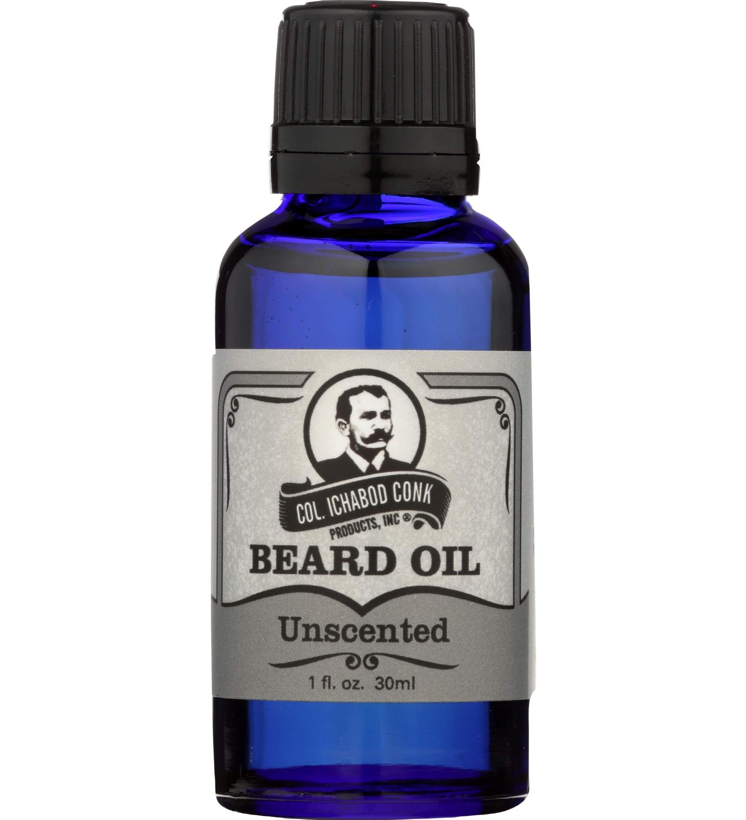 Buy COLONEL CONK Unscented Beard Oil (1 OZ) - Premium Quality Grooming for Men | International Shipping Available - Buy Online on GoSupps.com