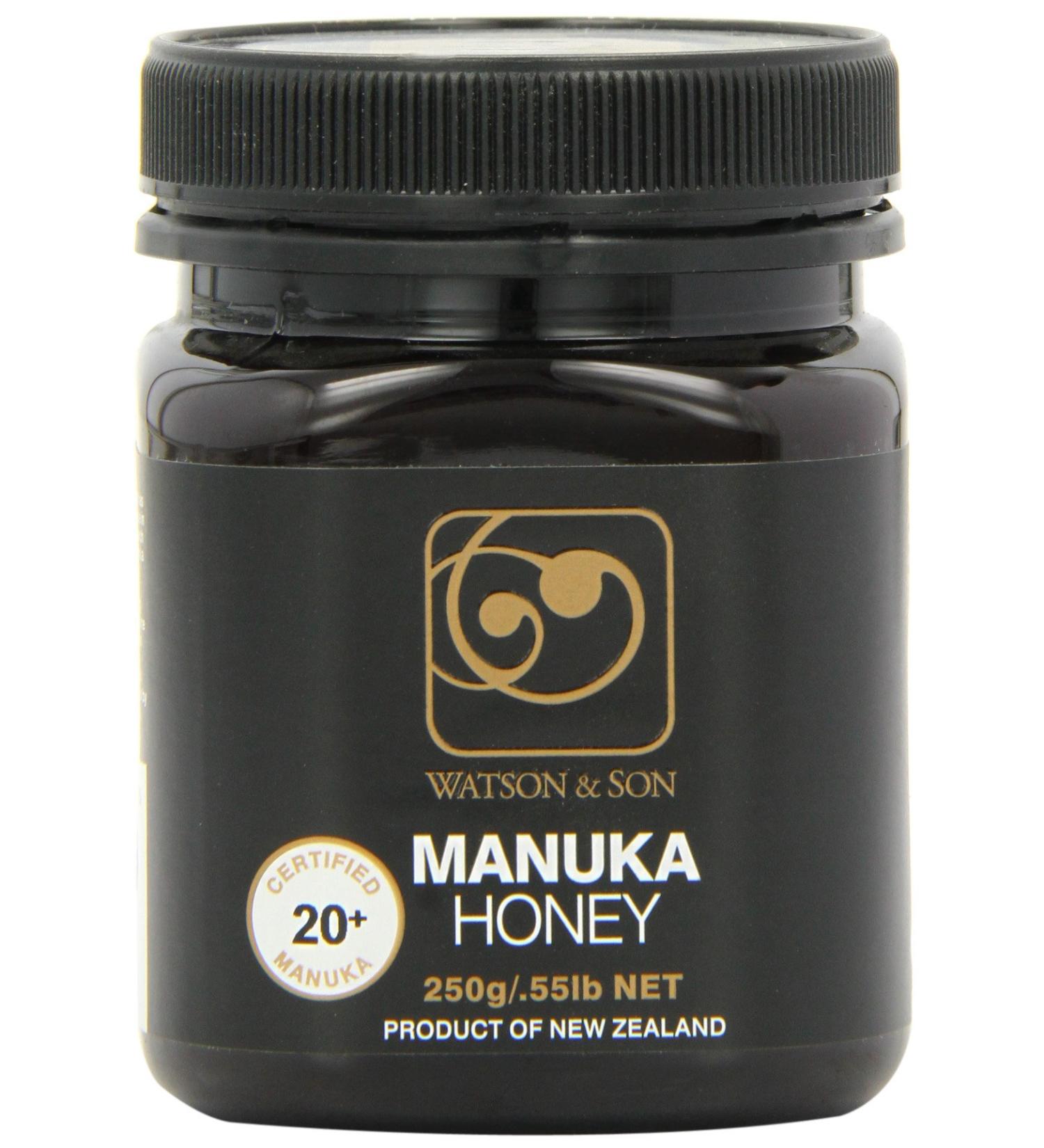 Watson & Son - Manuka Honey Level 20+ 250g - Buy Online on GoSupps.com