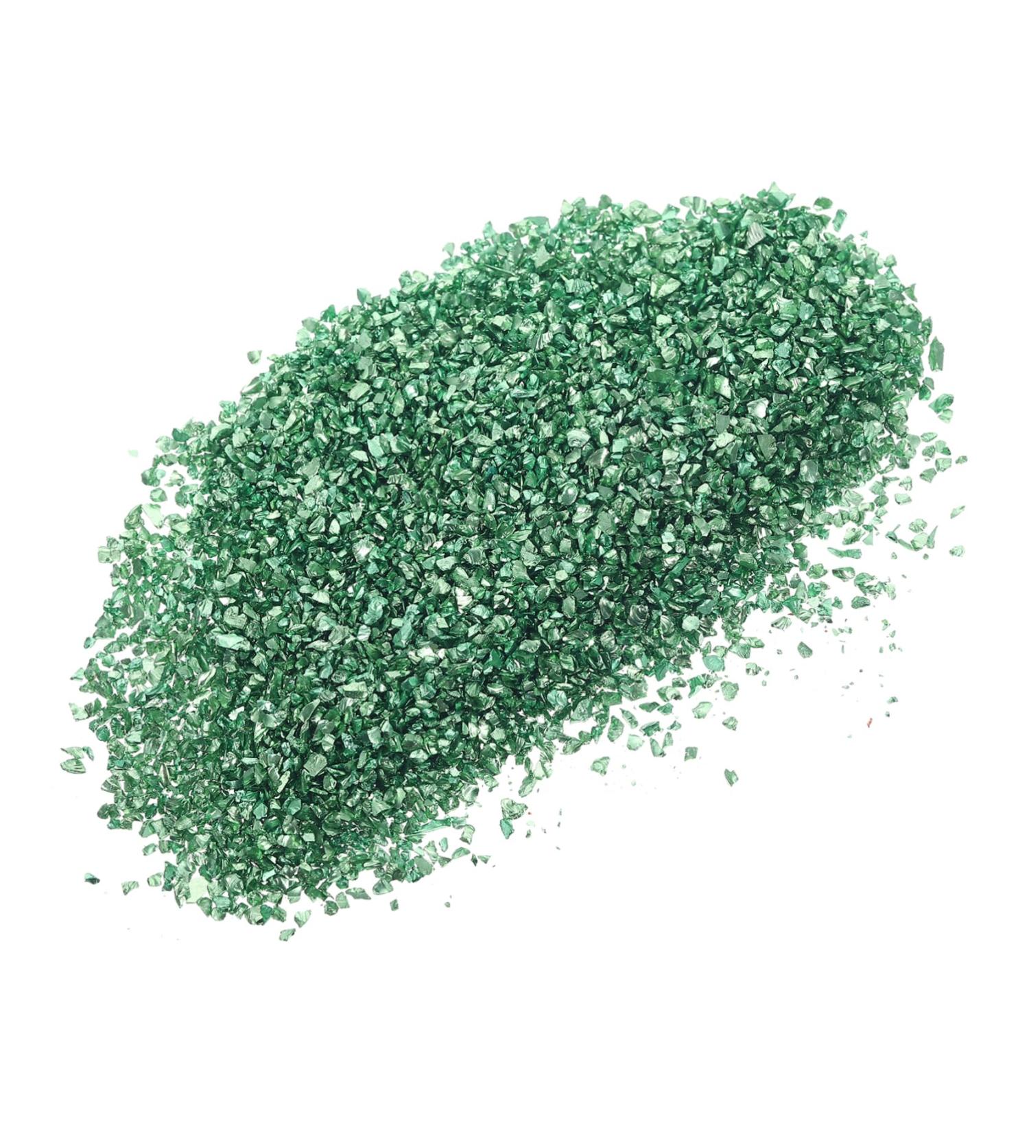 FOMIYES Metal Epoxy 1 Glass Chip Nail Stickers Thick 3D Metal Filler 0.5X0.3cm Green - Buy Online on GoSupps.com