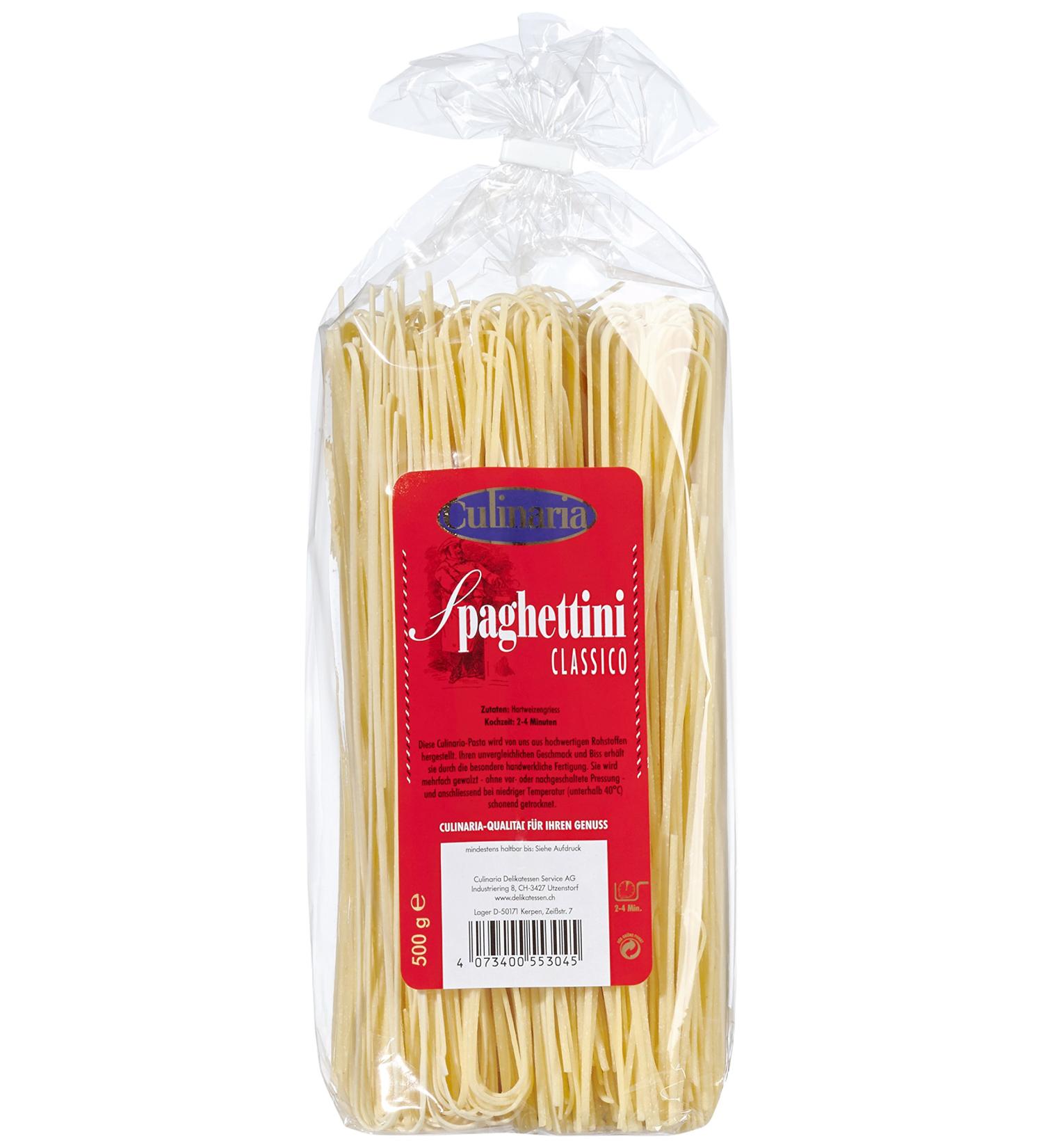 Culinaria Culinaria Classic Spaghetti 4 x 500 g