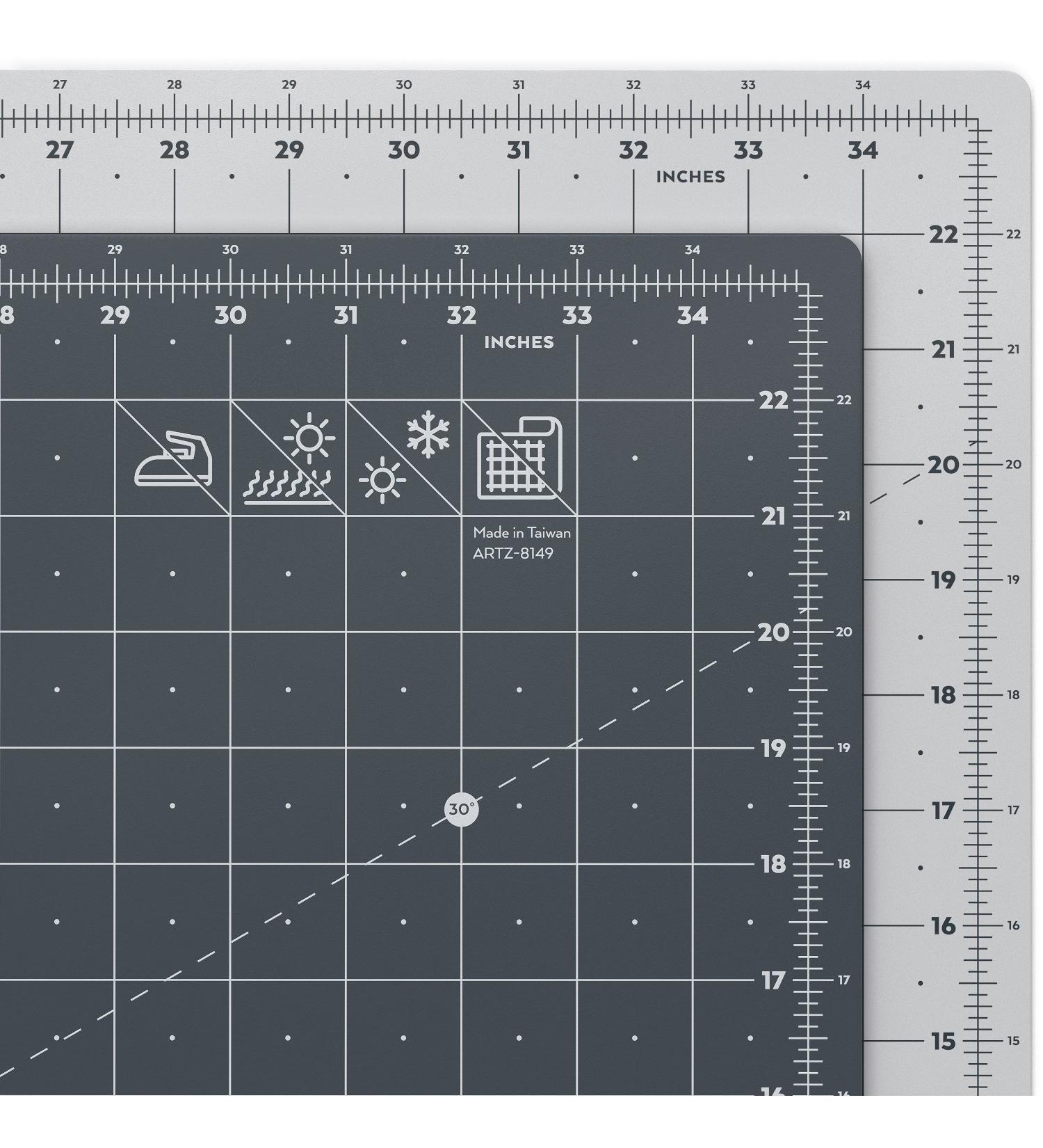 Arteza 24x36 Cutting Mat with Grid & Non-Slip Surface for Fabric, Paper, Vinyl - Self-Healing Mat for Quilting, Sewing, Scrapbooking - Buy Online on GoSupps.com