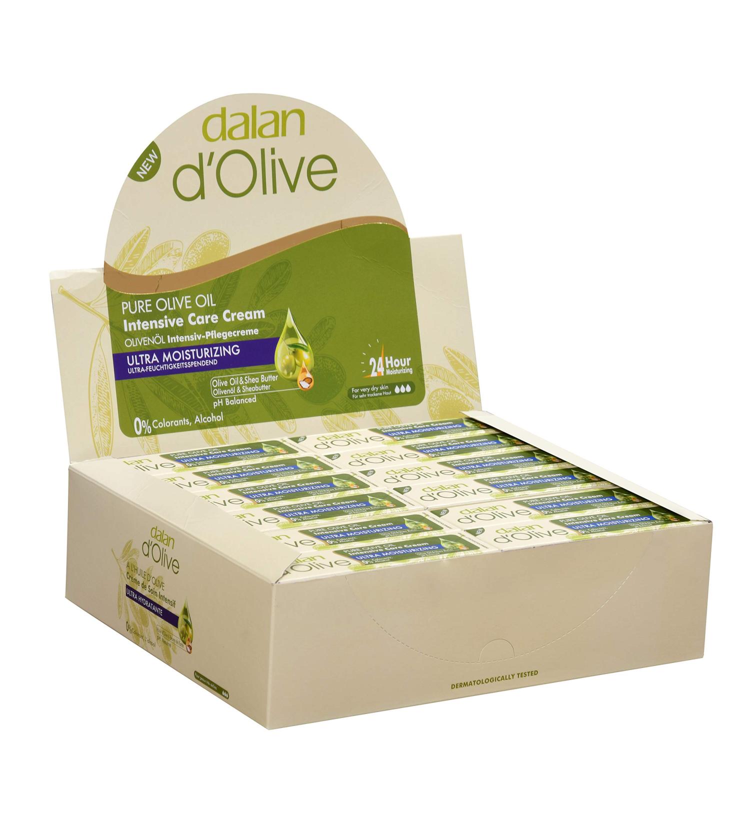 Buy Dalan d'Olive Intensive Hand Cream Box (36 x 20ml) - New Design | Moisturizing & Nourishing | International Shipping Available - Buy Online on GoSupps.com
