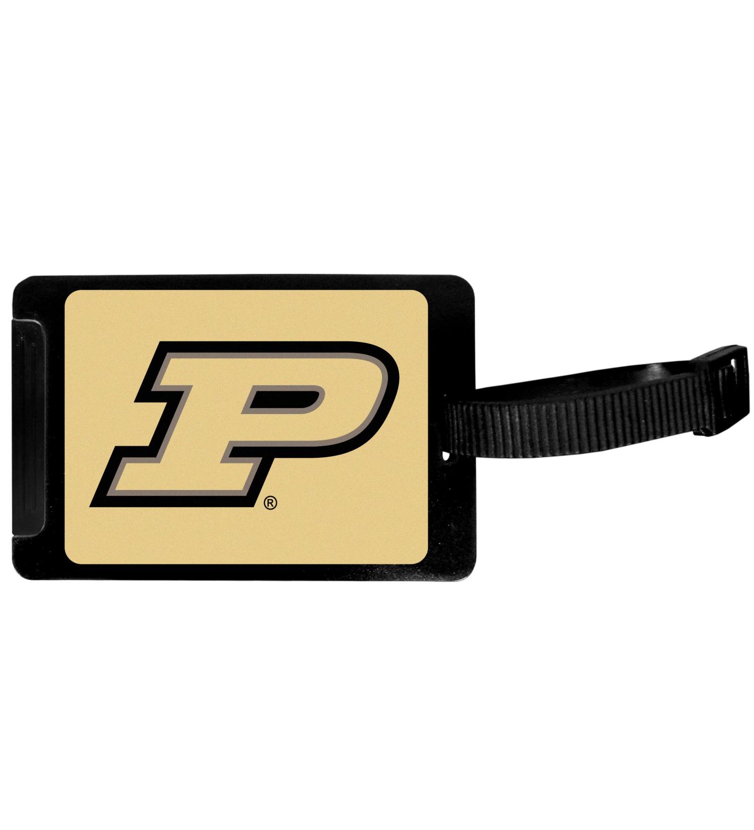 Siskiyou Sports NCAA Purdue Boilermakers Luggage Tag Black, 3.25"