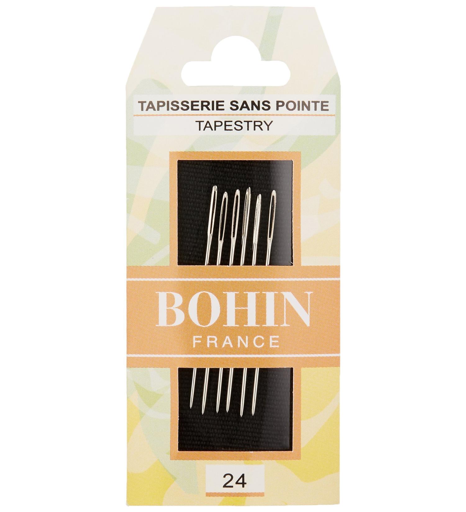 Bohin Tapestry Hand Needles , Size 24 6/Pkg