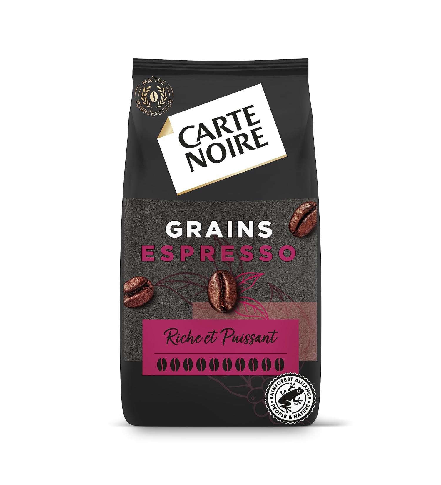 CARTE NOIRE - Coffee Grain Carte Noire Espresso - 100% Arabica - Pack of 1 kg - Made in France - Buy Online on GoSupps.com