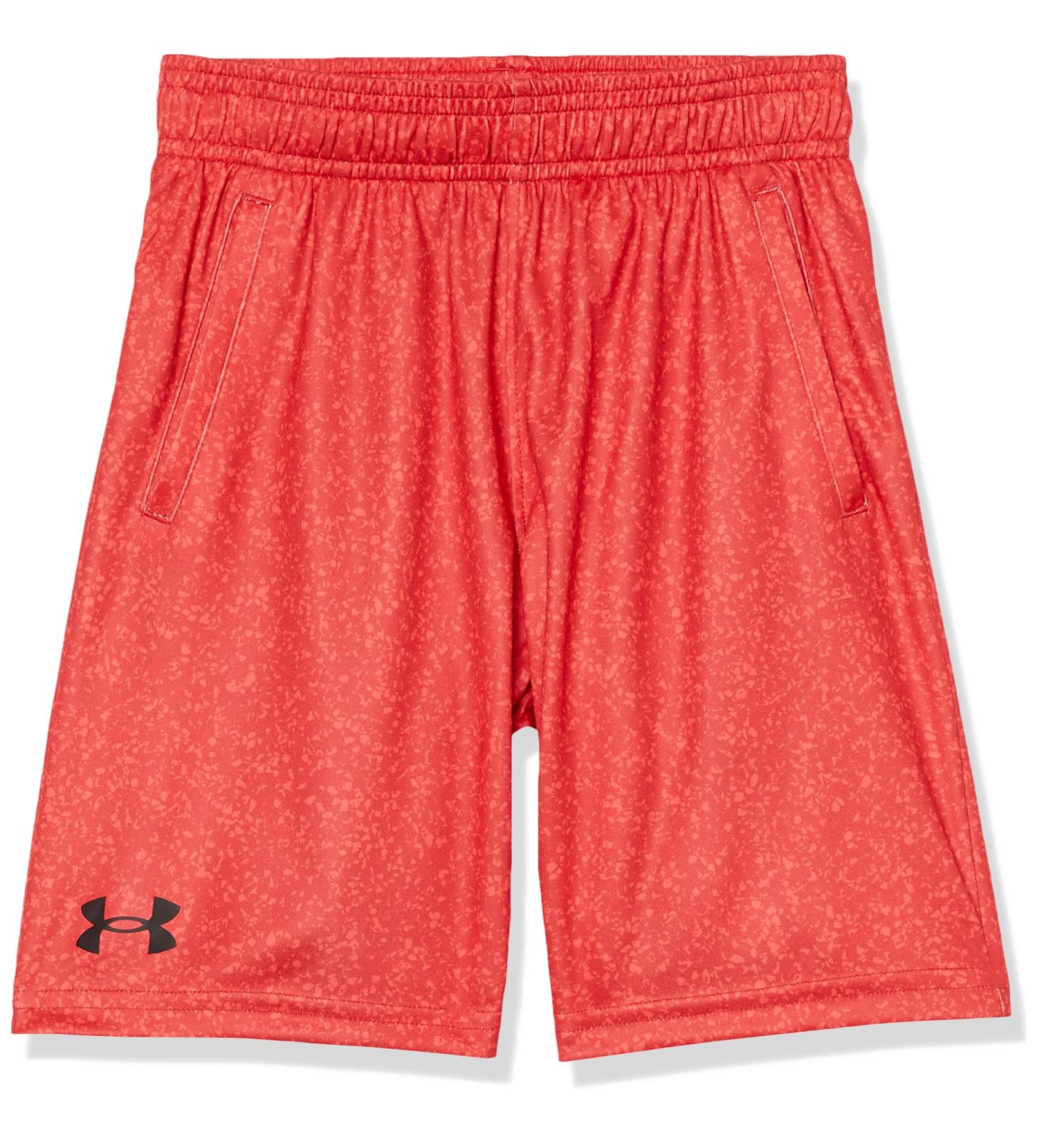 Under Armour Boys' Renegade 3.0 Printed Shorts Red/Black - Small - Buy Online on GoSupps.com