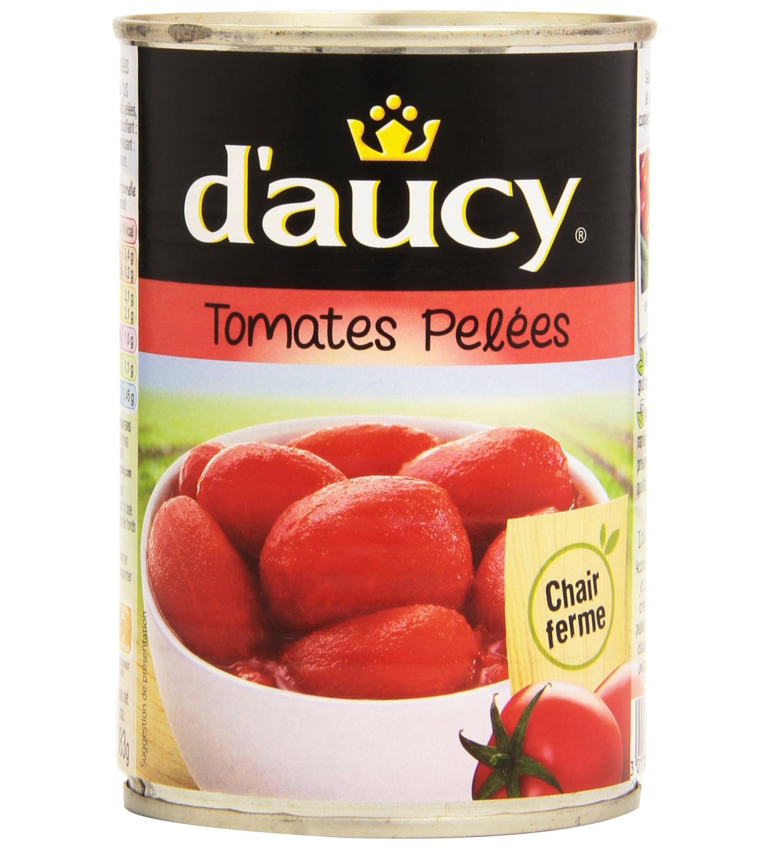 d'aucy Peeled Tomatoes 383 g - Pack of 6 - Buy Online on GoSupps.com