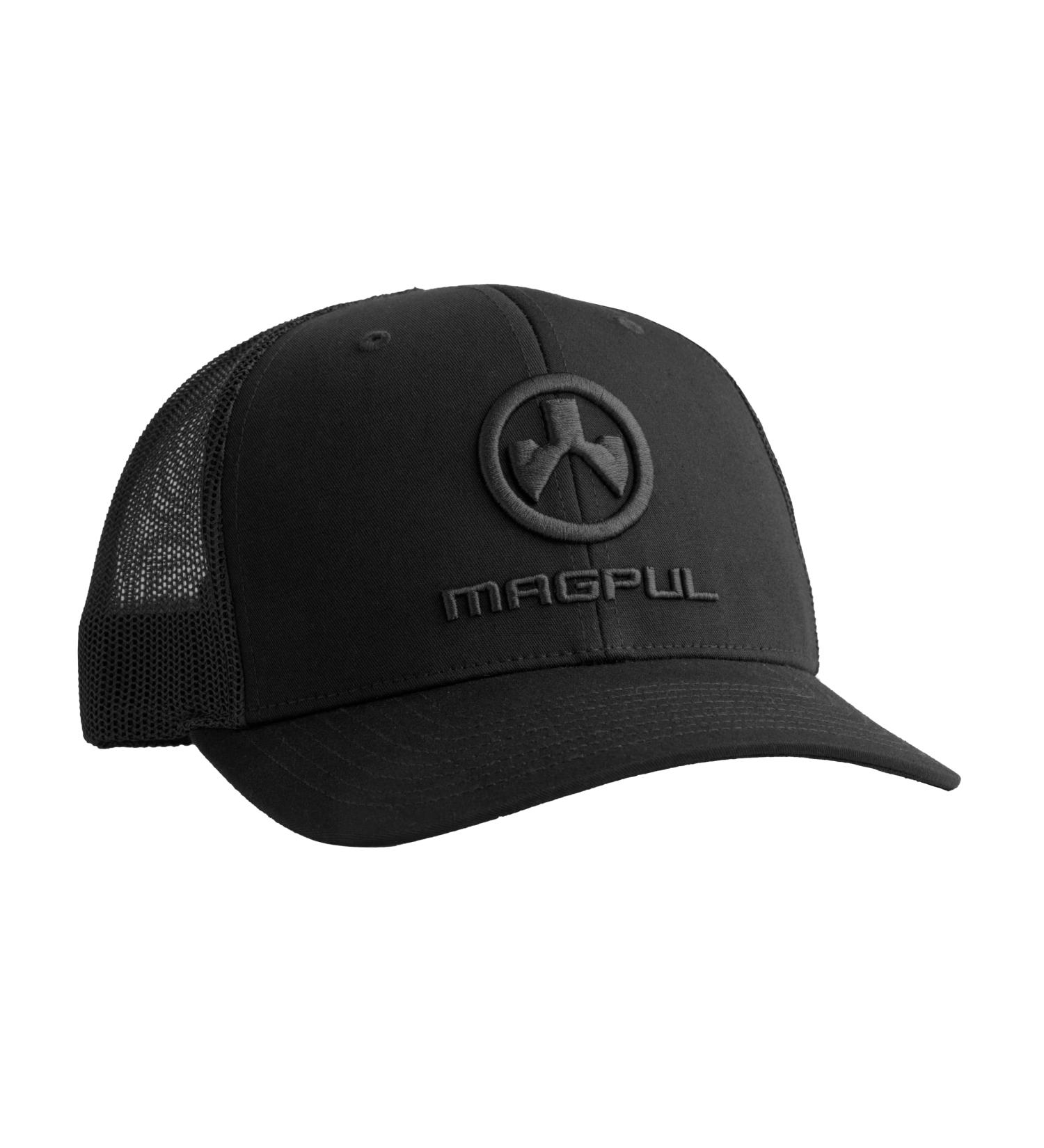 Magpul Trucker Hat Snap Back Baseball Cap - Covert Black - One Size Fits Most - Buy Online on GoSupps.com
