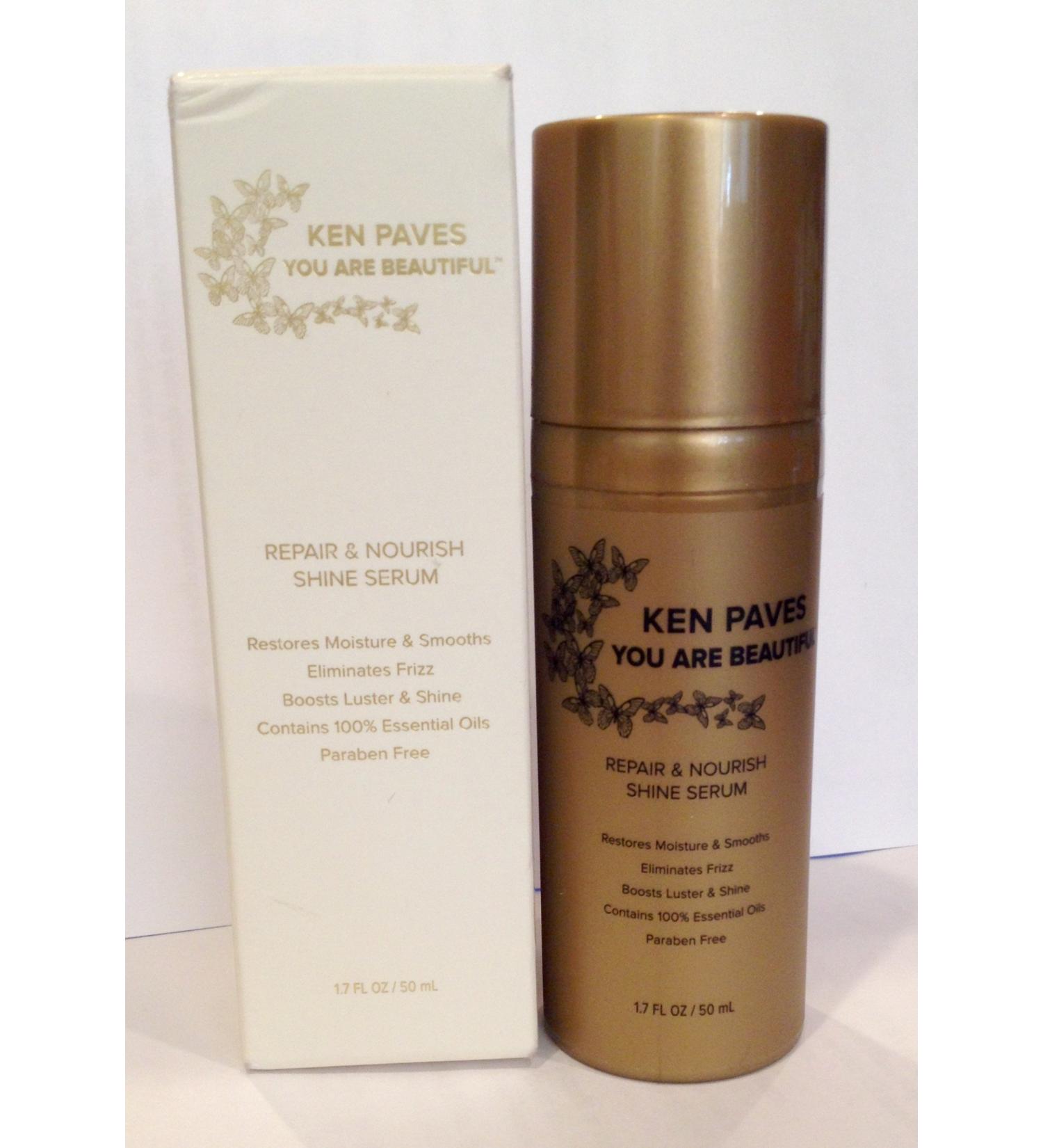 KEN PAVES "You Are Beautiful" - Repair & Nourish Shine Serum 1.7 Fl Oz / 50 mL