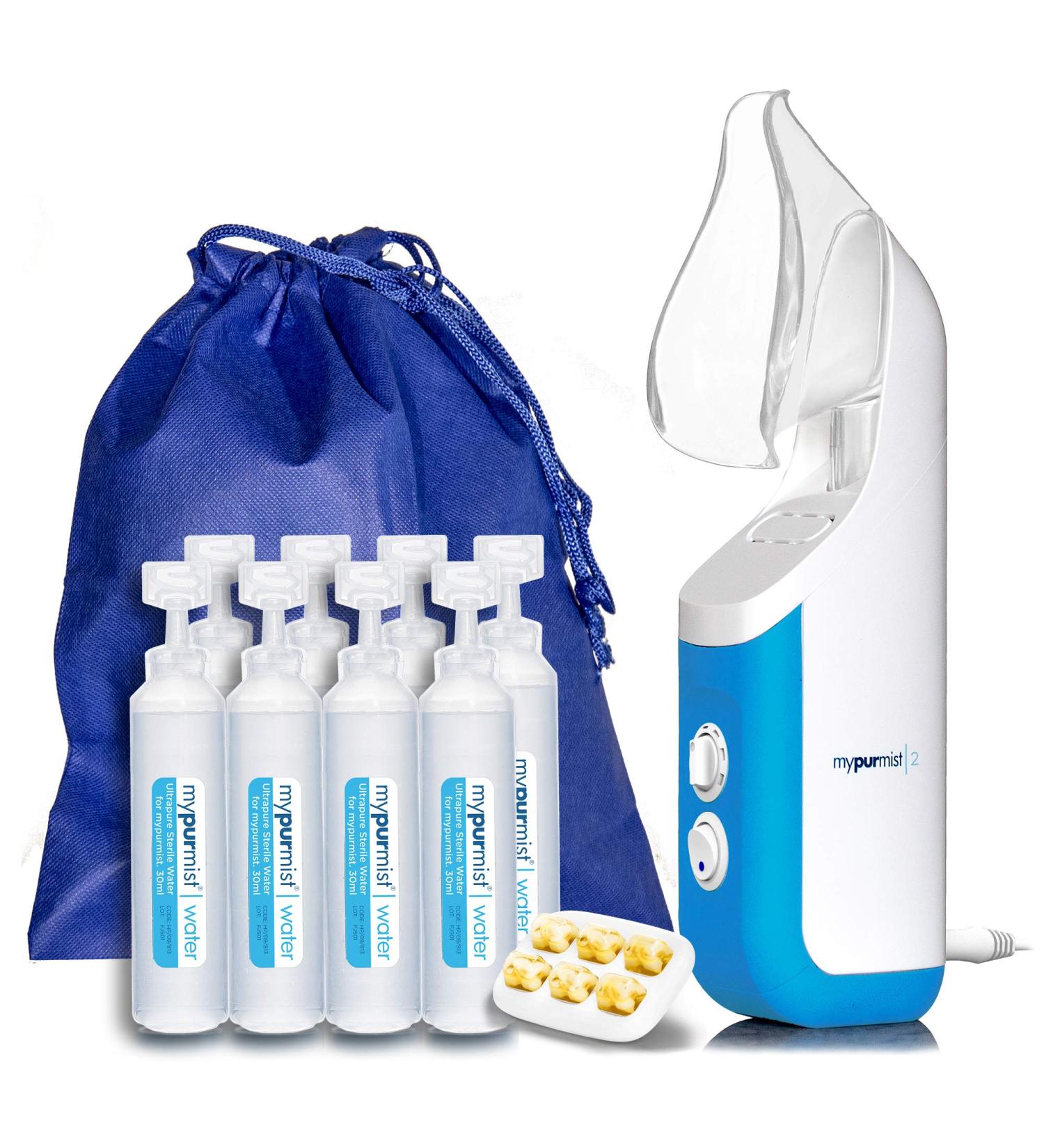 Mypurmist 2 Ultrapure Handheld Vaporizer & Humidifier - 2020 Model with Steam Inhaler - Plug-in - Buy Online on GoSupps.com