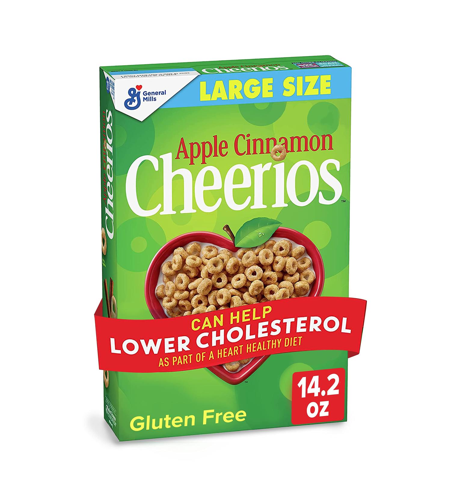 Buy Gluten Free Apple Cinnamon Cheerios - General Mills 14.2 oz | Healthy Breakfast Option - Buy Online on GoSupps.com