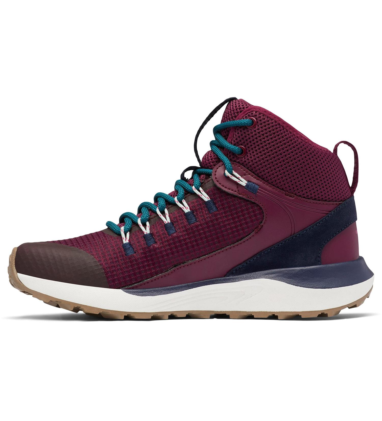 Columbia Women's Trailstorm Mid Waterproof Hiking Shoe 9 Marionberry/Deep Water - Best Choice for Outdoor Adventures - Buy Online on GoSupps.com