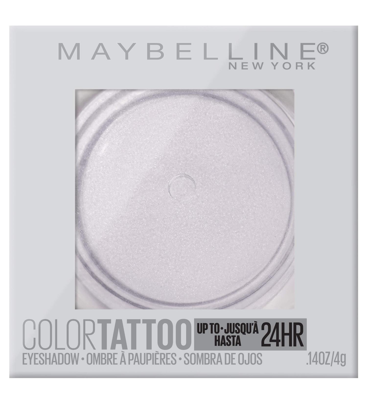 Maybelline Color Tattoo Chill Girl Cream Eyeshadow 0.14 oz | Waterproof & Longwear Pot Makeup - Buy Online on GoSupps.com