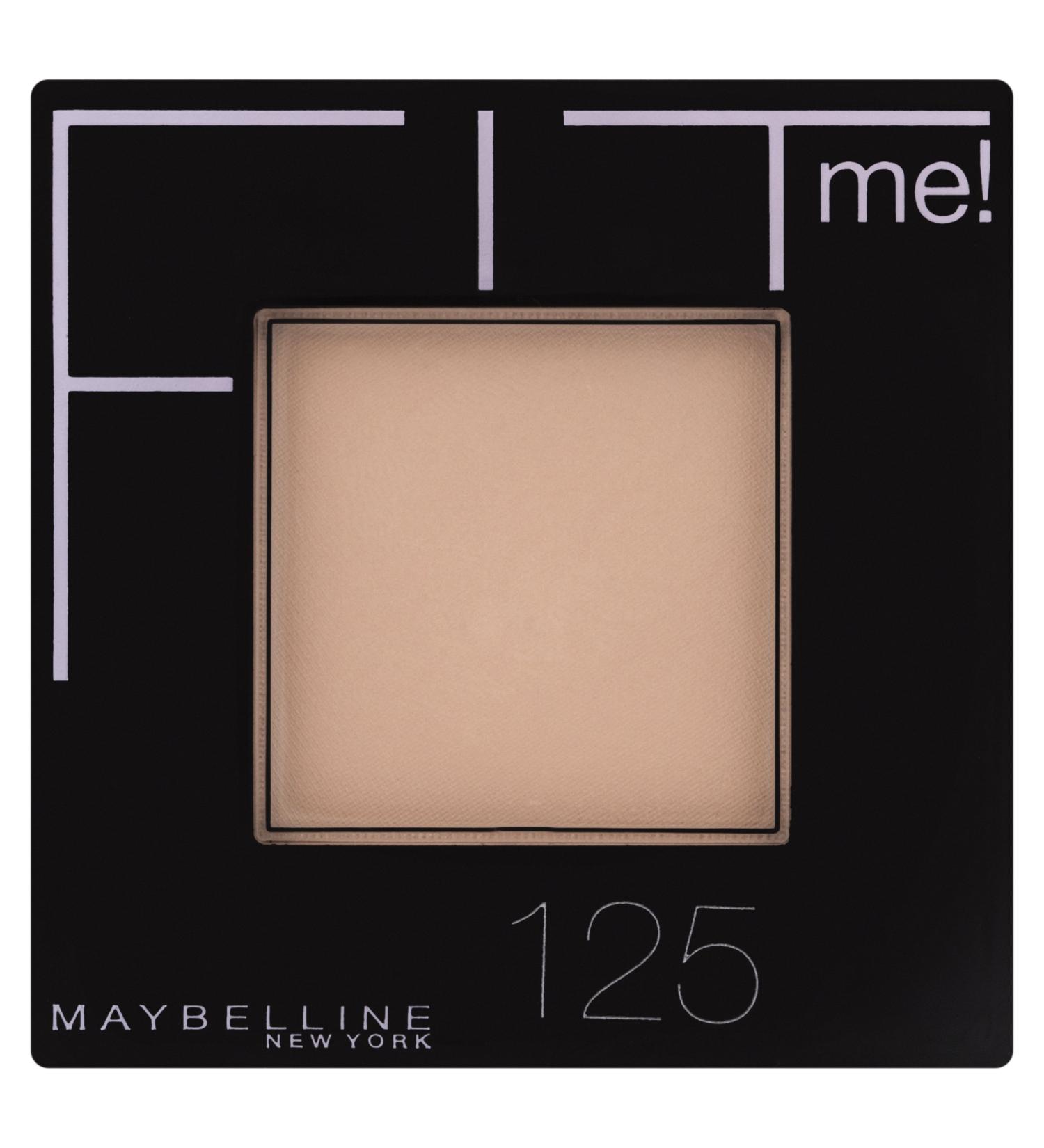 Maybelline Fit Me! Pressed Powder 125 Nude Beige 9g - Pack of 1 - Buy Online on GoSupps.com