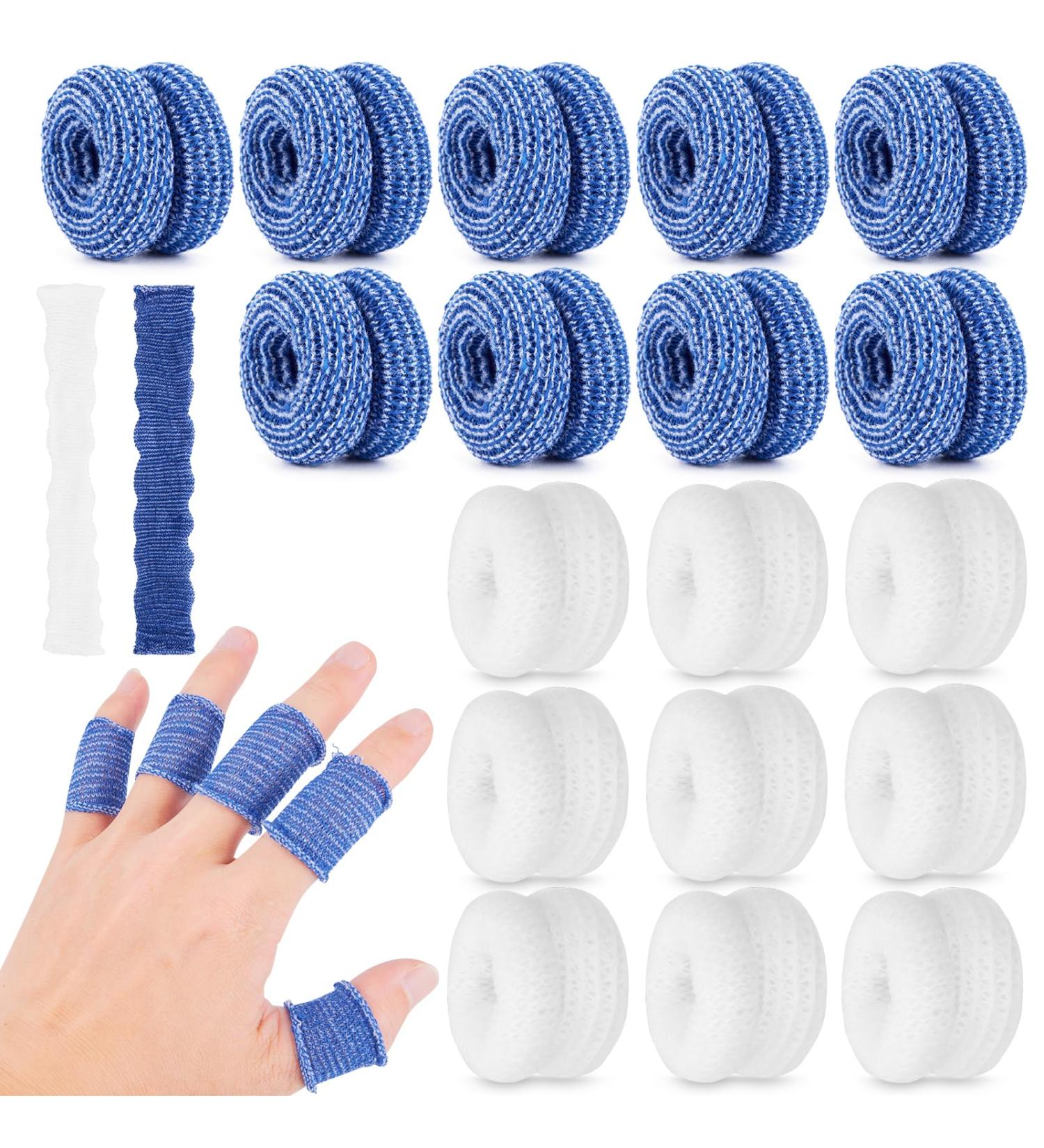 Finger Bandage - 20 Pieces Tubular Finger Cots for Protection Perfect for Gardening Sports & Cargo Handling - Buy Online on GoSupps.com