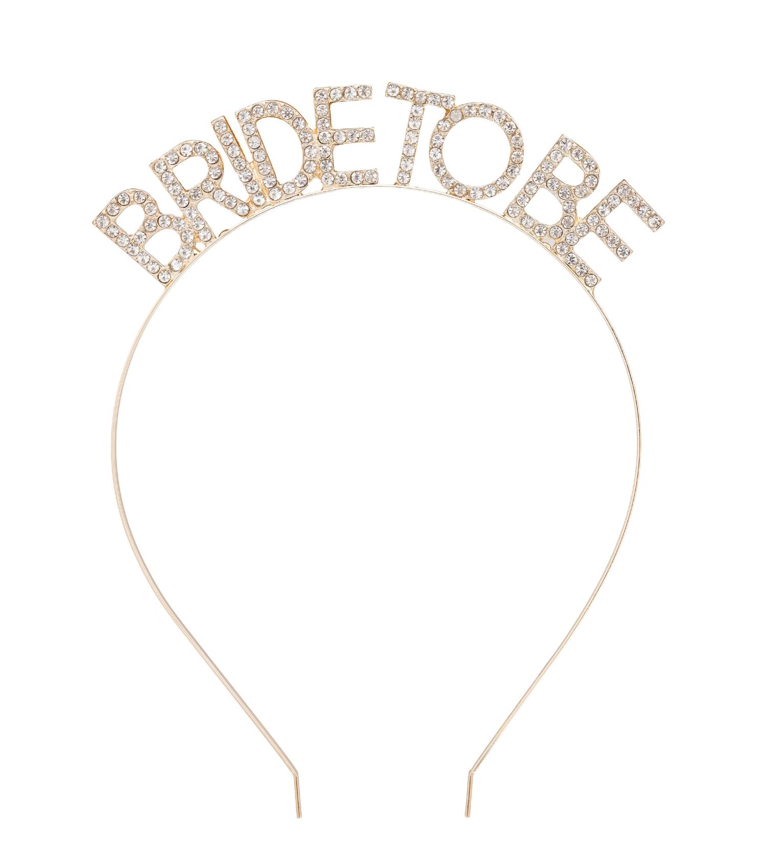 Daxi Wedding Bridal Tiara - Bride-to-Be Headband for Bachelorette Party & Shower Decor - Buy Online on GoSupps.com