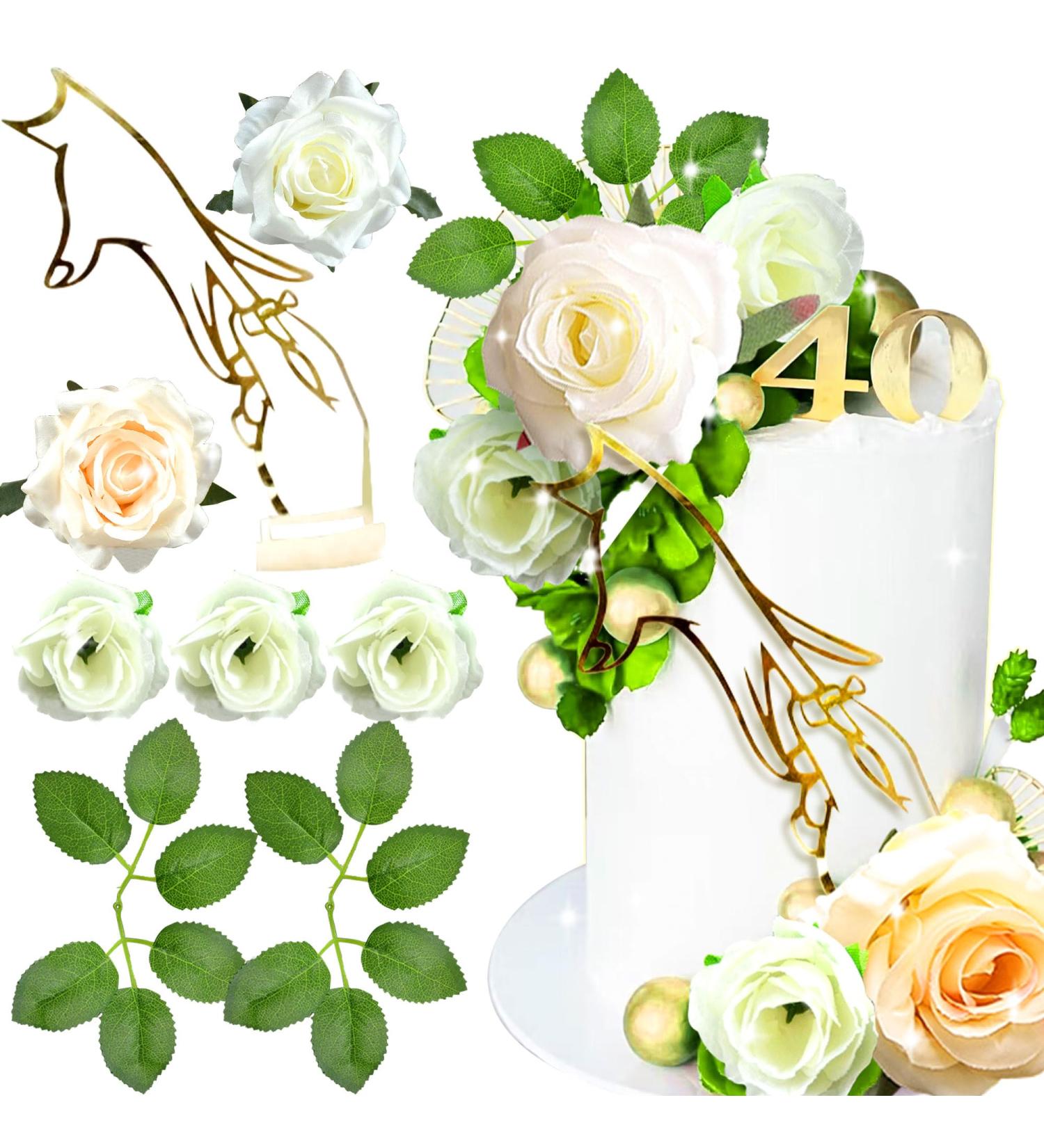 JeVenis Mr & Mrs Cake Topper - Wedding & Engagement Party Cake Decoration - Buy Online on GoSupps.com