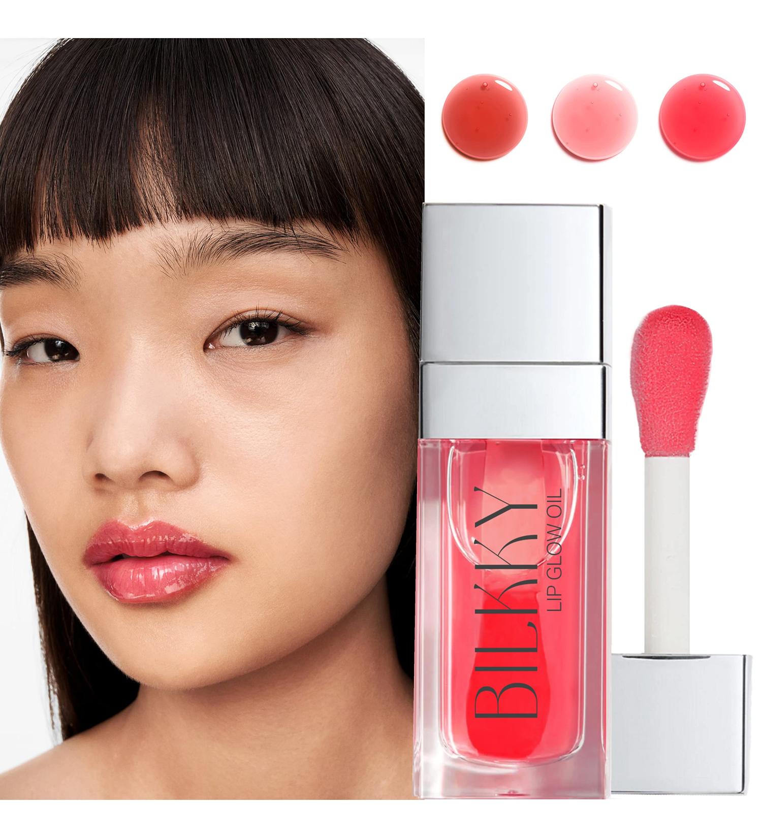 BILKKY Hydrating Lip Oil: Plumping Gloss for Long-Lasting Moisturized Cherry Lips - Buy Online on GoSupps.com