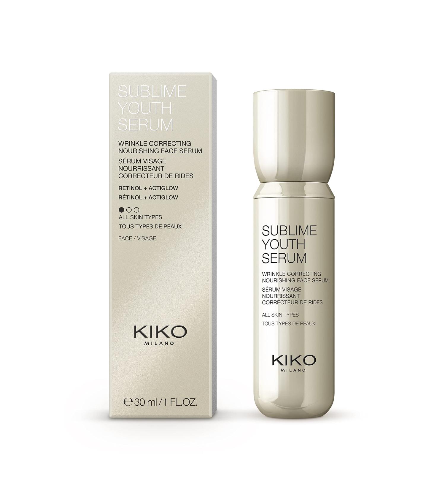 KIKO Milano Sublime Youth Serum | Wrinkle Correcting Serum With Retinol - Buy Online on GoSupps.com
